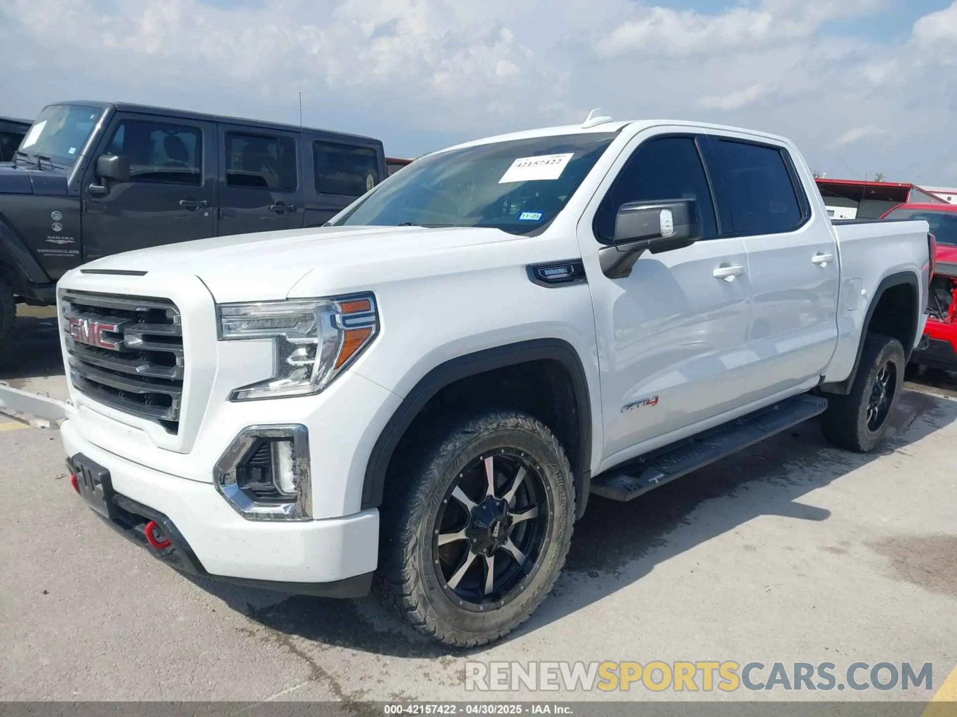 2 Photograph of a damaged car 3GTU9EET5MG407563 GMC SIERRA 1500 2021