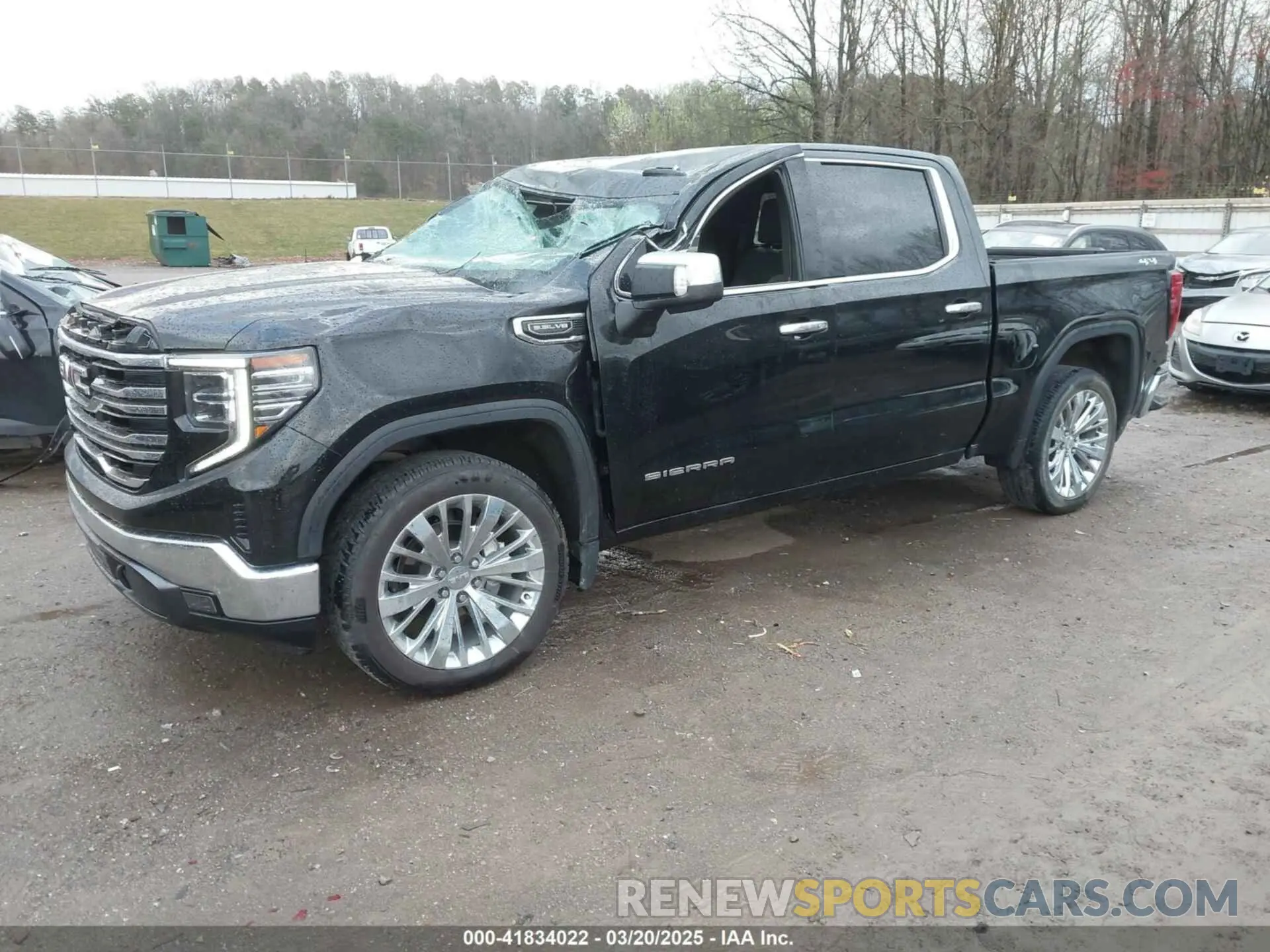 2 Photograph of a damaged car 1GTUUDED5NZ622976 GMC SIERRA 1500 2022