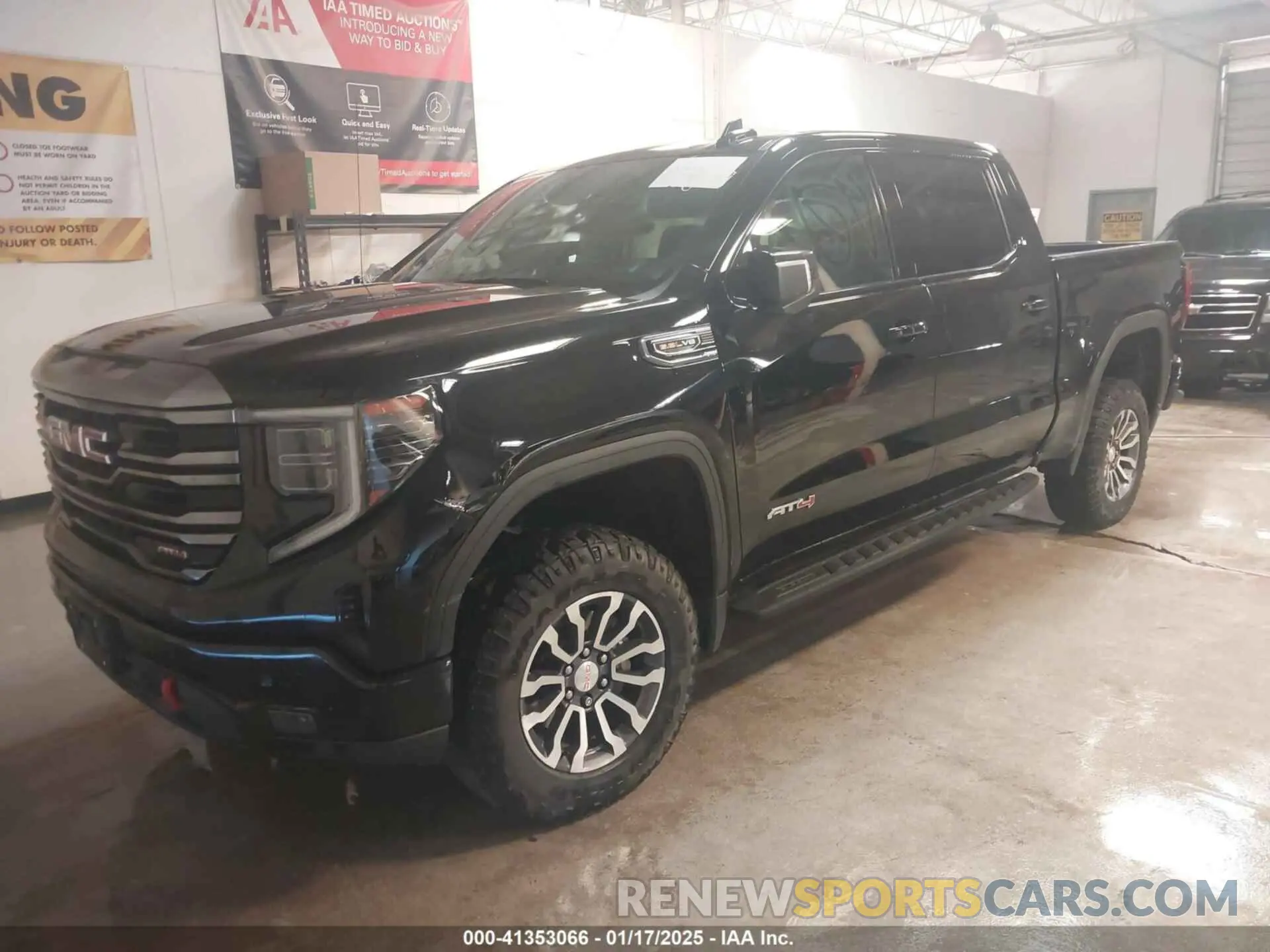 2 Photograph of a damaged car 3GTPUEEL4NG535807 GMC SIERRA 1500 2022