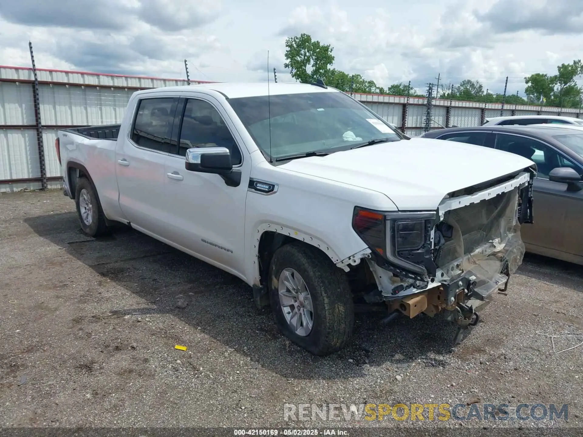 1 Фотография поврежденного автомобиля 3GTUUBET3NG543849 GMC SIERRA 1500 2022
