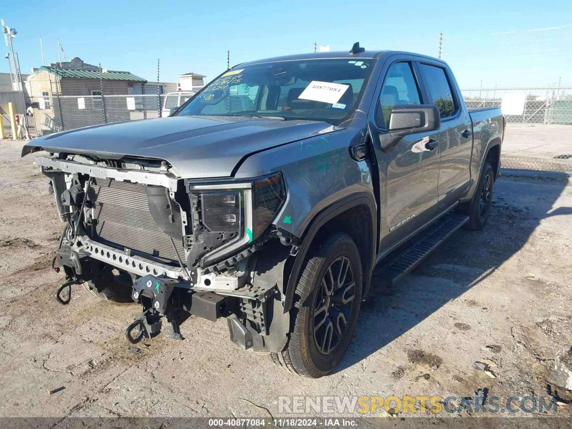 2 Photograph of a damaged car 1GTPHAED4PZ329251 GMC SIERRA 1500 2023