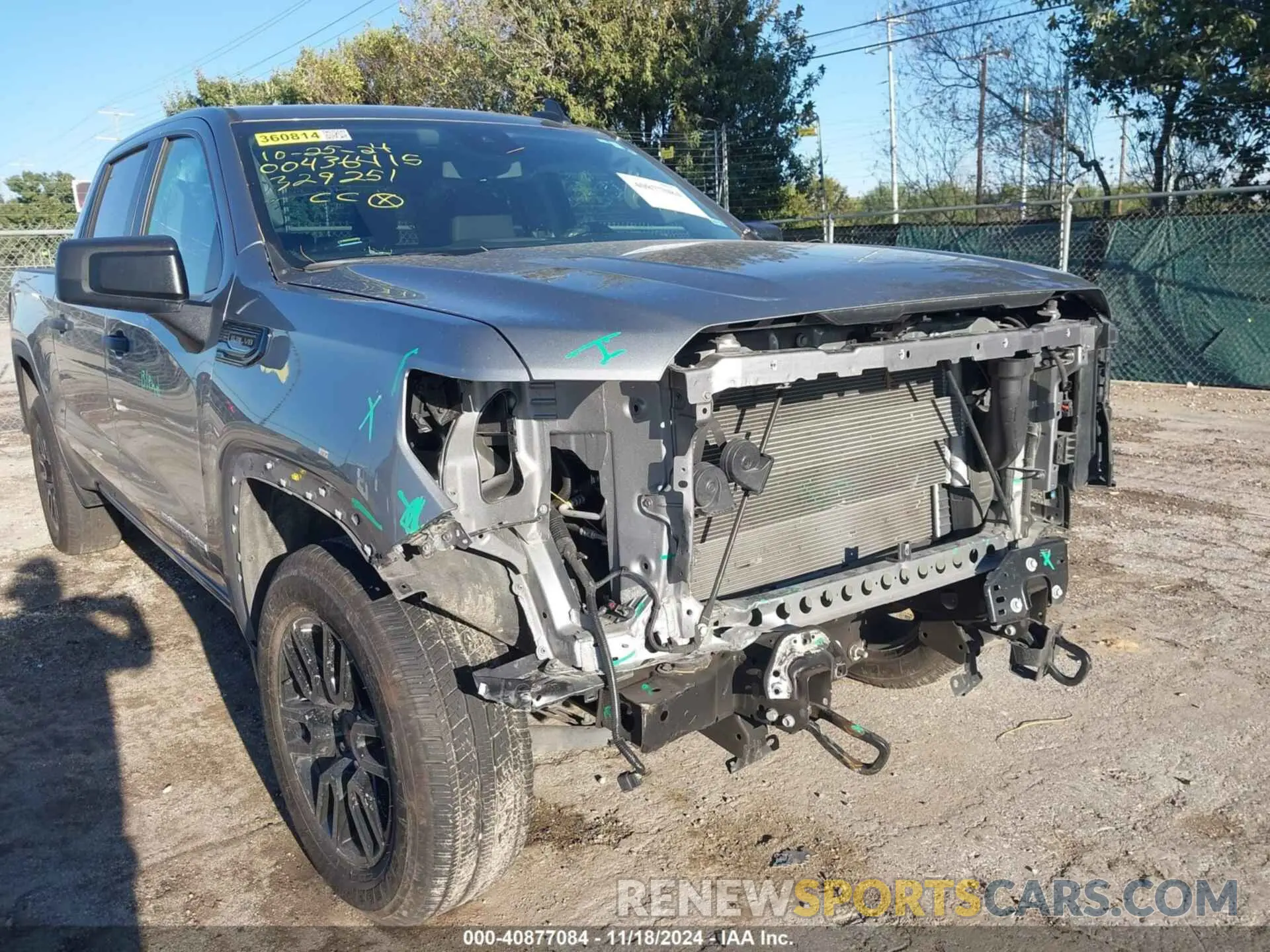 6 Photograph of a damaged car 1GTPHAED4PZ329251 GMC SIERRA 1500 2023