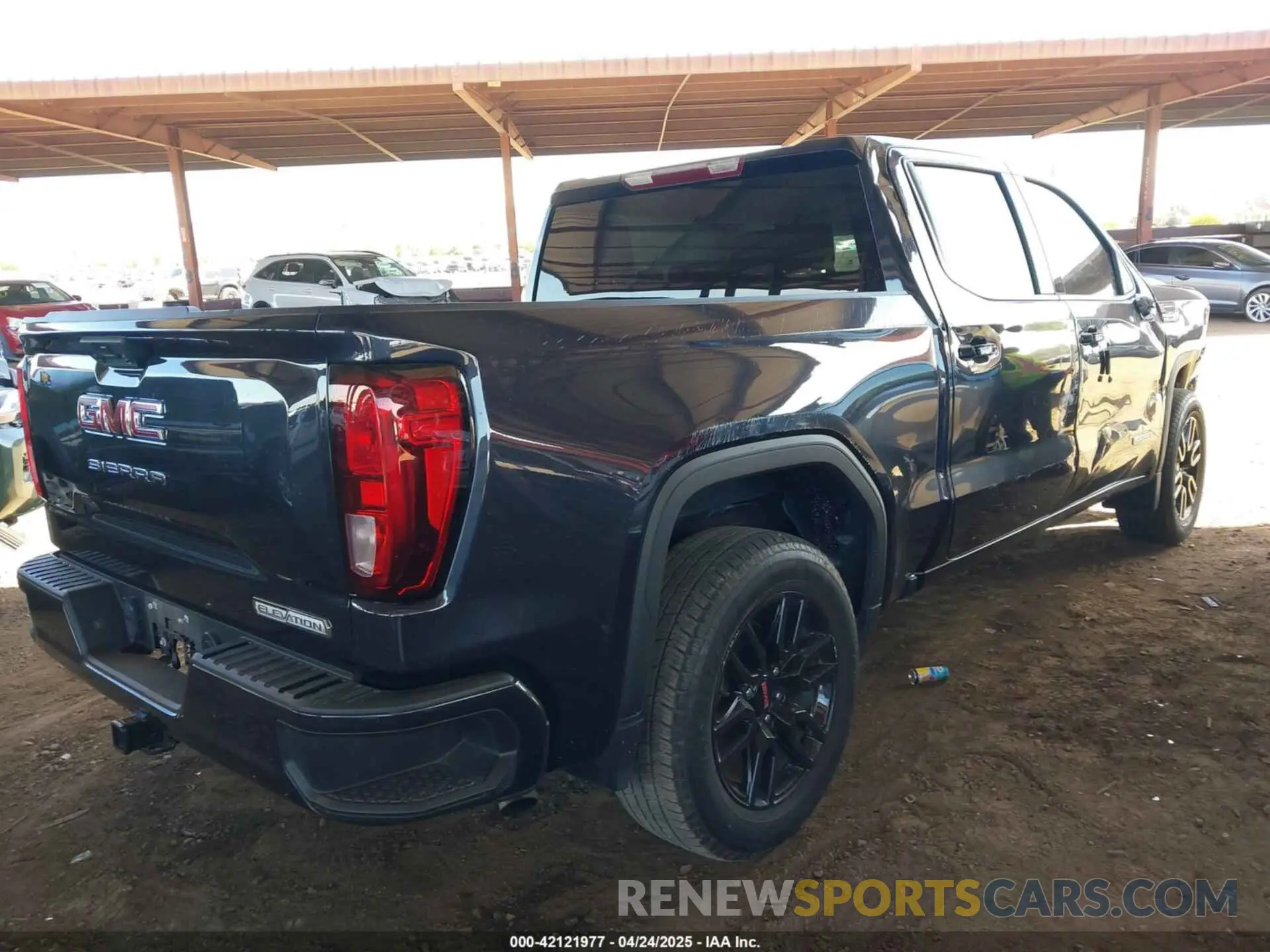 4 Photograph of a damaged car 1GTPHCEK8PZ104499 GMC SIERRA 1500 2023
