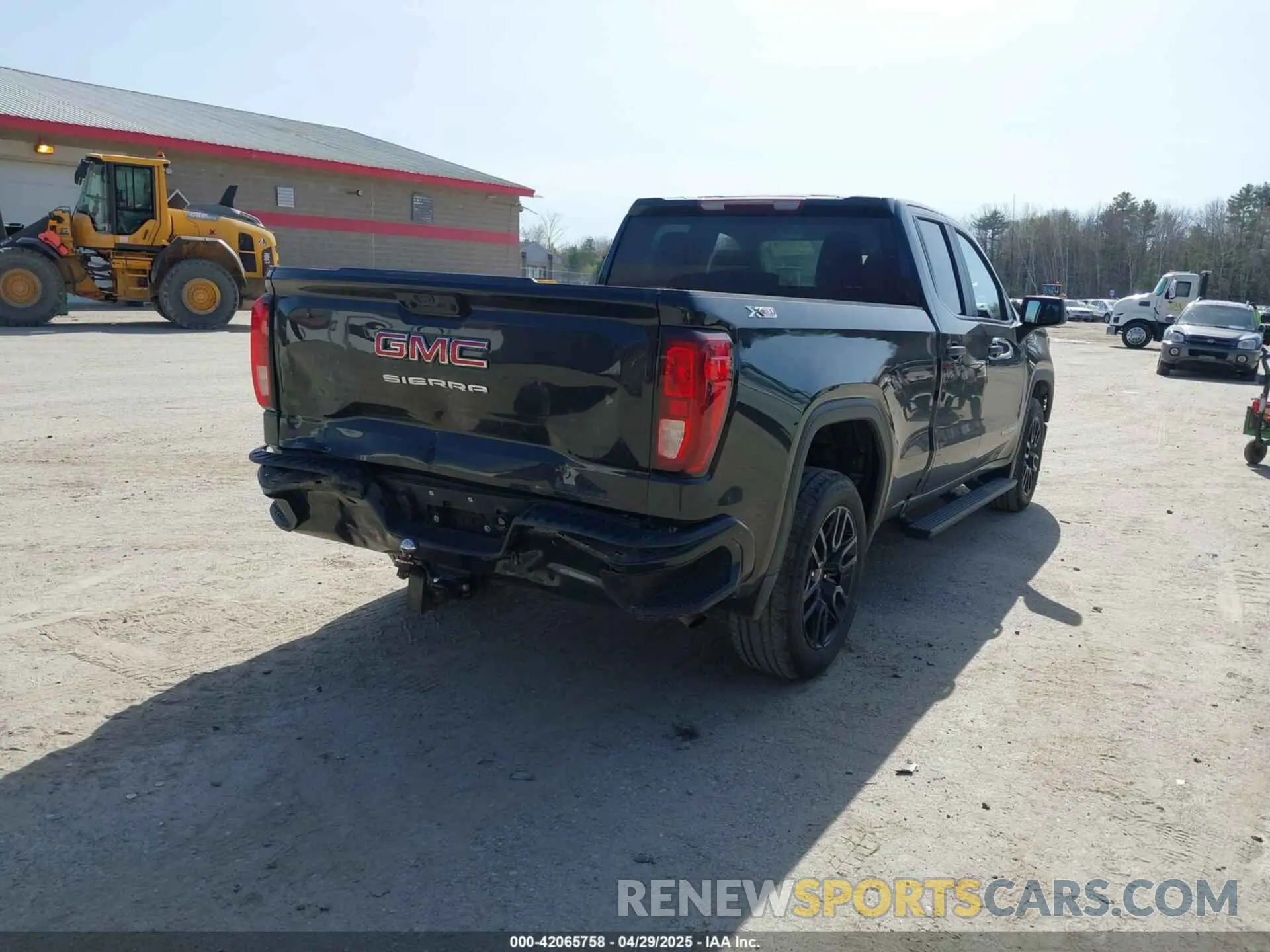 4 Фотография поврежденного автомобиля 1GTRUAED5PZ313029 GMC SIERRA 1500 2023