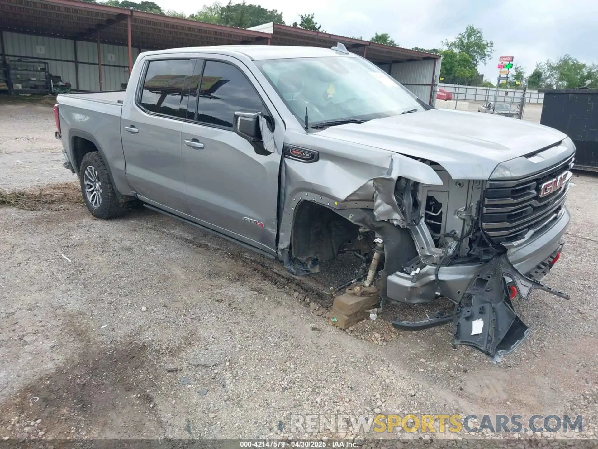 1 Photograph of a damaged car 1GTUUEEL1PZ197840 GMC SIERRA 1500 2023