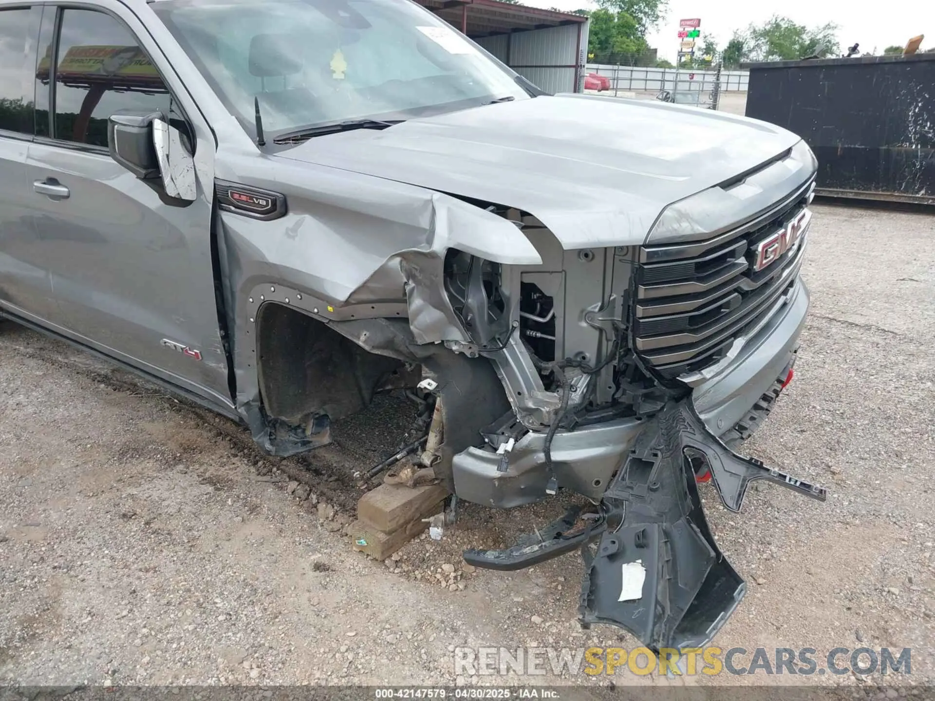 6 Photograph of a damaged car 1GTUUEEL1PZ197840 GMC SIERRA 1500 2023