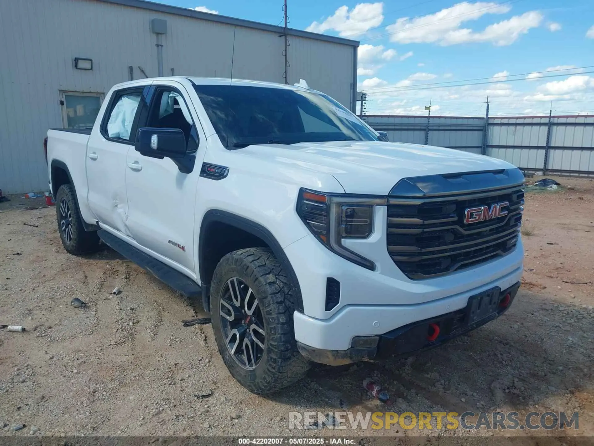 1 Photograph of a damaged car 1GTUUEEL2PZ200017 GMC SIERRA 1500 2023