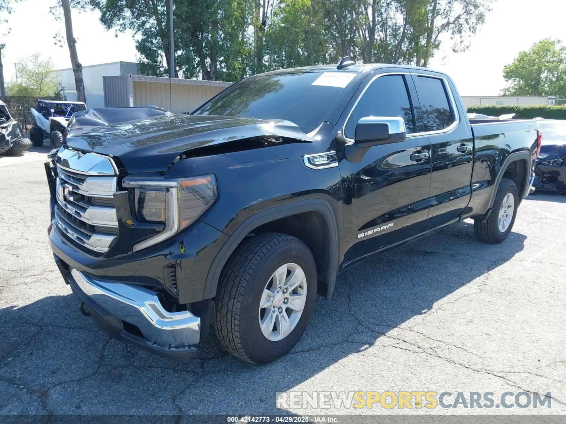 2 Фотография поврежденного автомобиля 1GTVUBE81PZ328392 GMC SIERRA 1500 2023