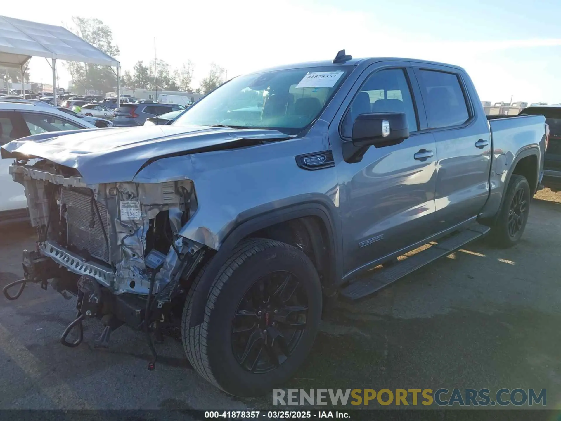 2 Фотография поврежденного автомобиля 3GTPHCED7PG317946 GMC SIERRA 1500 2023