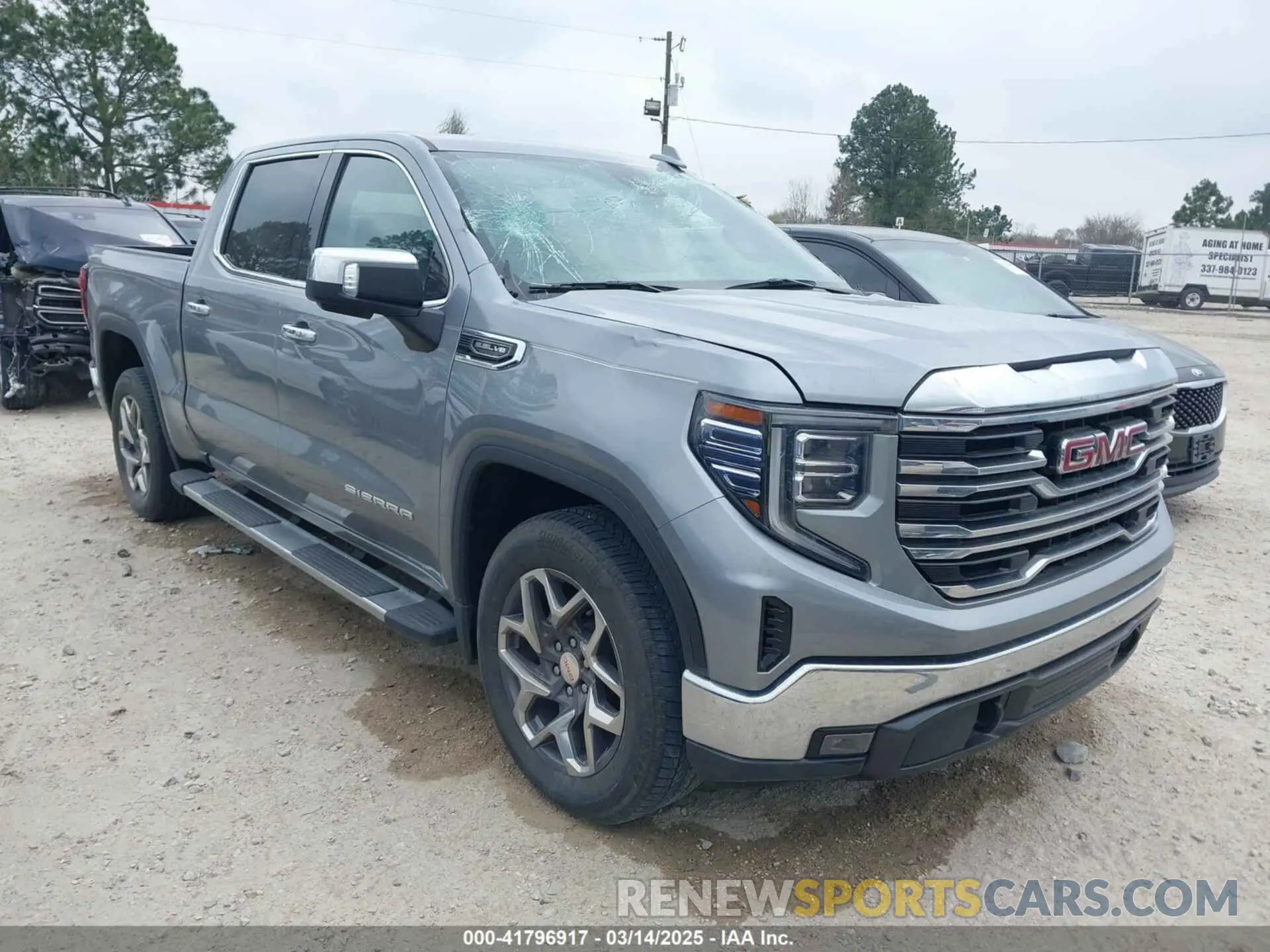 1 Photograph of a damaged car 3GTPHDED0PG149198 GMC SIERRA 1500 2023