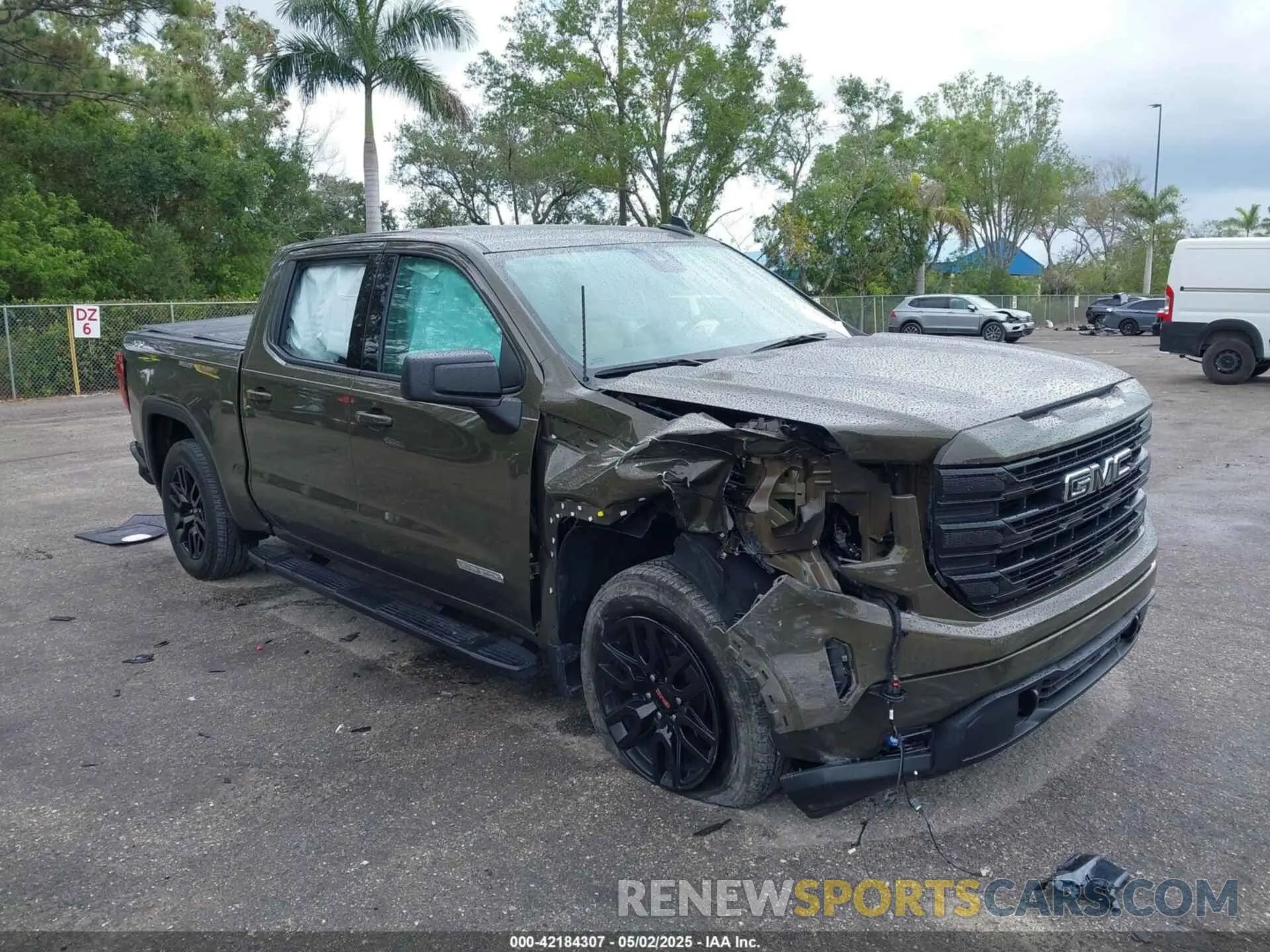 1 Photograph of a damaged car 3GTUUCE88PG324793 GMC SIERRA 1500 2023