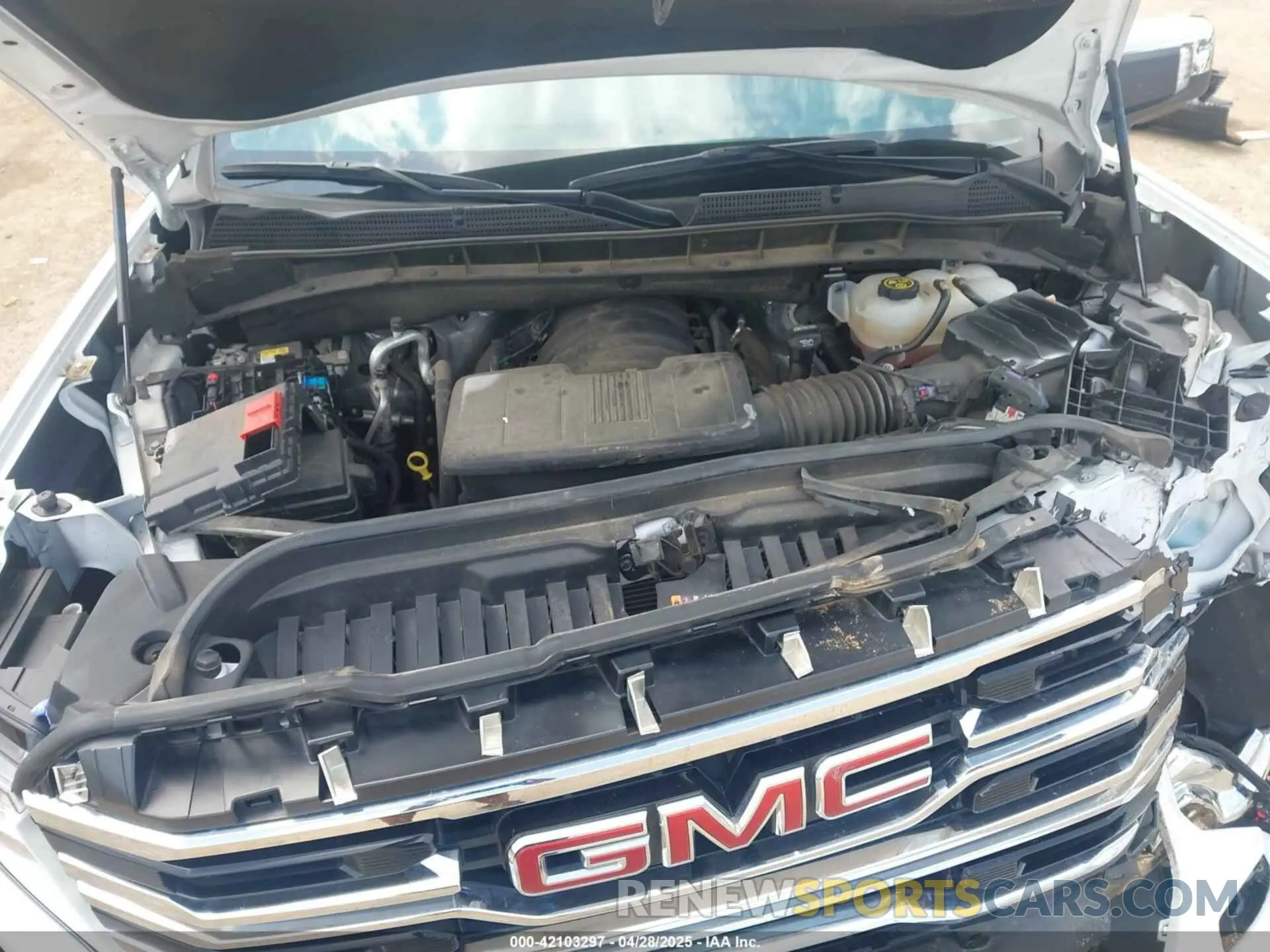 10 Photograph of a damaged car 3GTUUDED5PG155237 GMC SIERRA 1500 2023