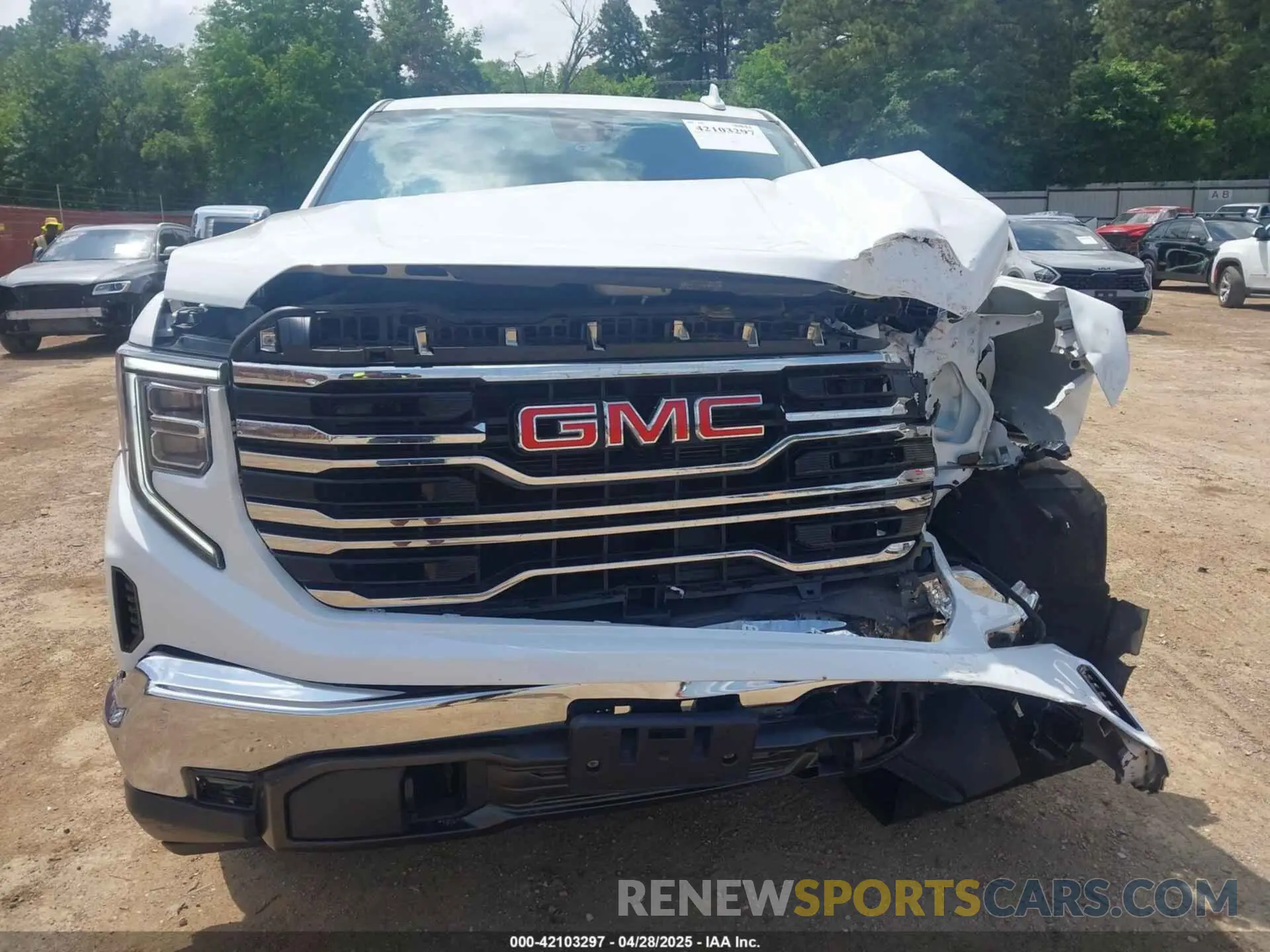 13 Photograph of a damaged car 3GTUUDED5PG155237 GMC SIERRA 1500 2023