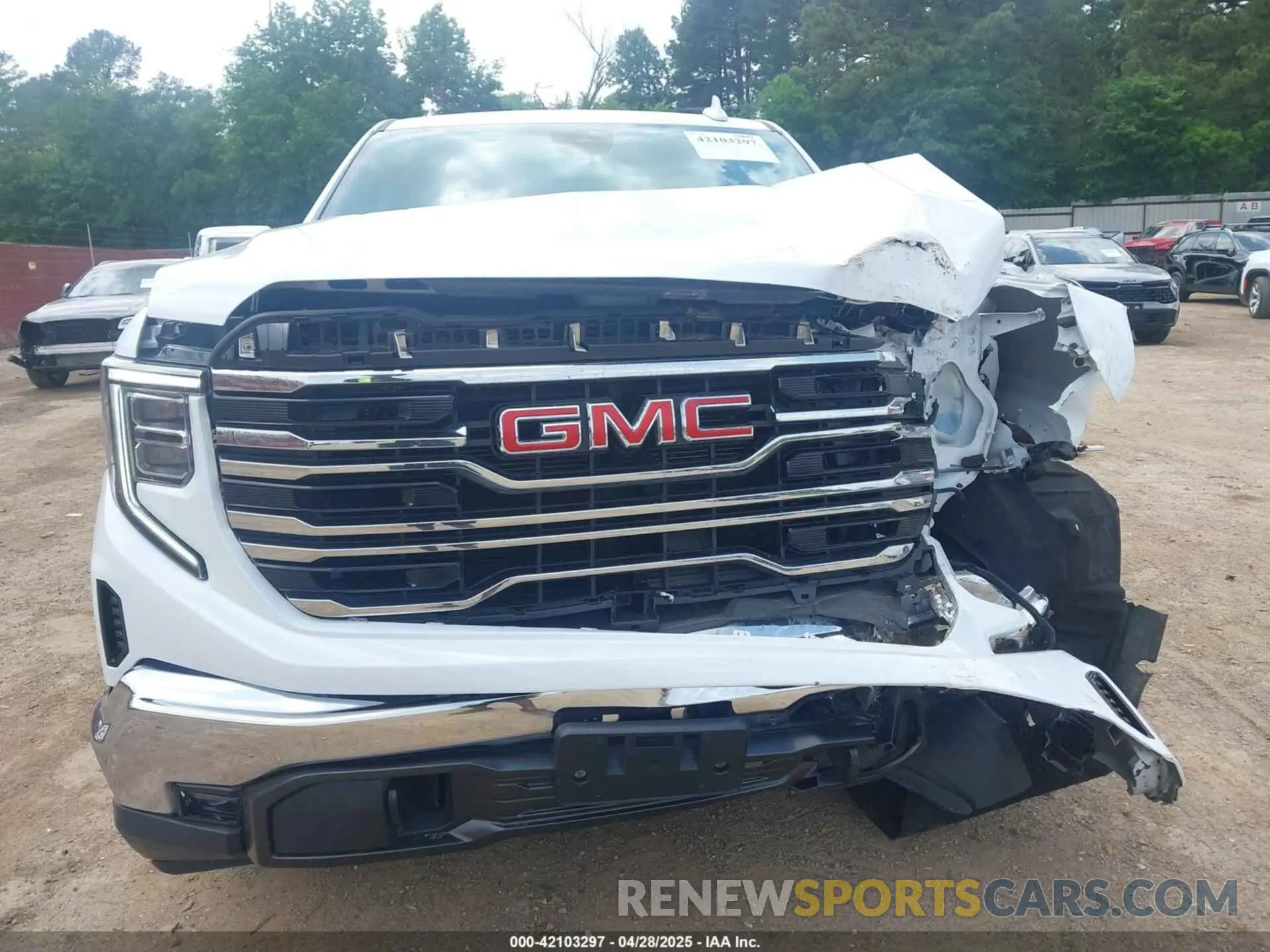 6 Photograph of a damaged car 3GTUUDED5PG155237 GMC SIERRA 1500 2023