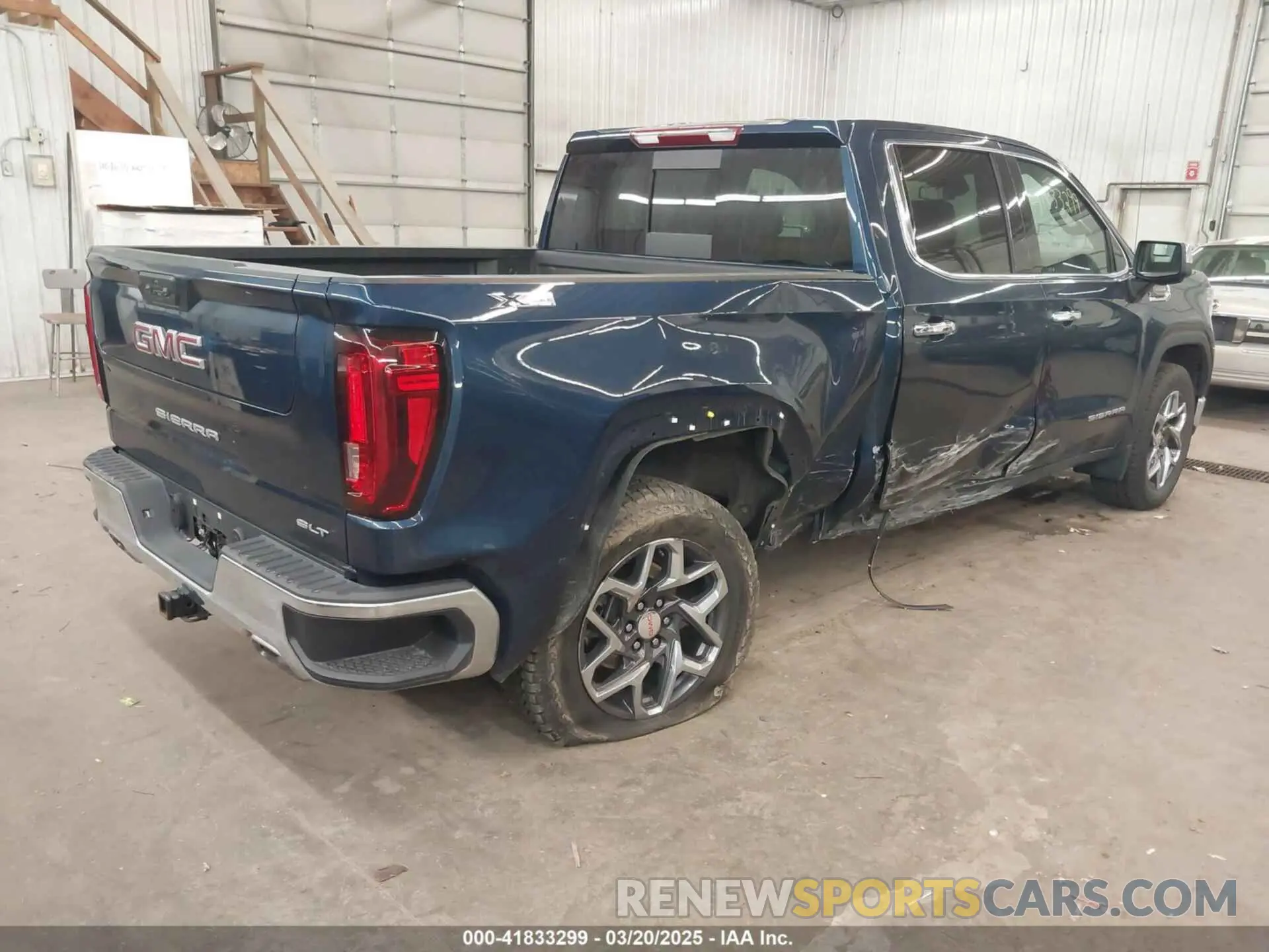 4 Photograph of a damaged car 3GTUUDED6PG116012 GMC SIERRA 1500 2023
