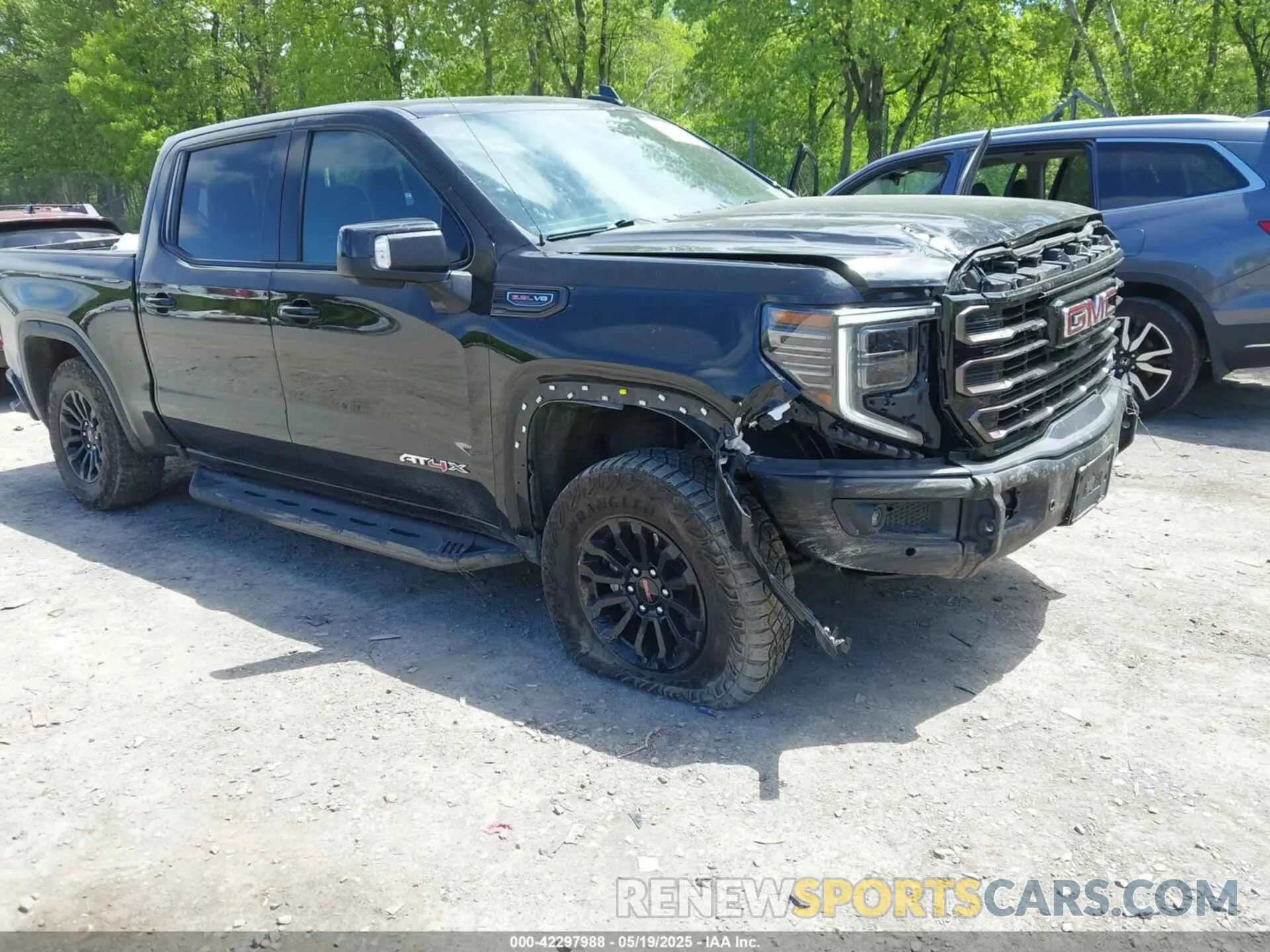 1 Photograph of a damaged car 3GTUUFEL8PG183181 GMC SIERRA 1500 2023