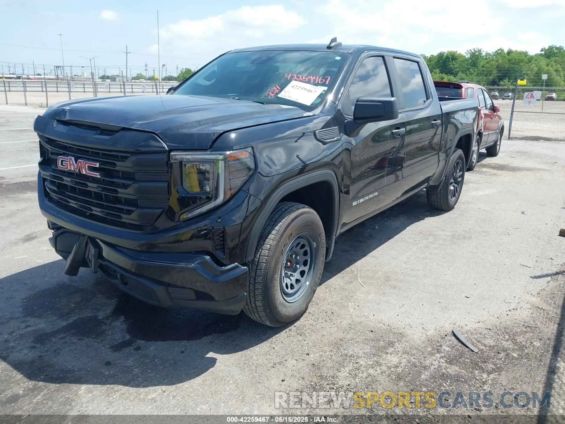 2 Photograph of a damaged car 1GTPHAEK4RZ177585 GMC SIERRA 1500 2024