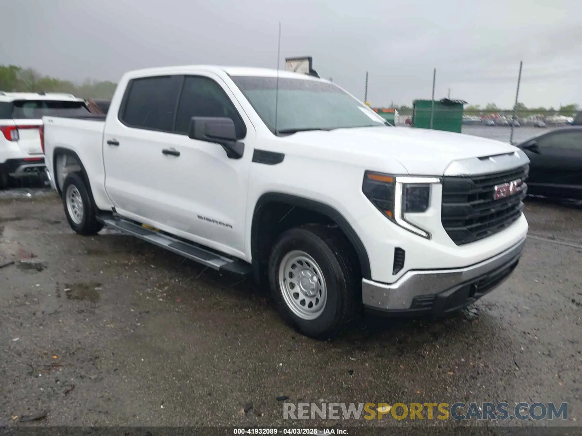 1 Photograph of a damaged car 1GTPUAEK9RZ327024 GMC SIERRA 1500 2024