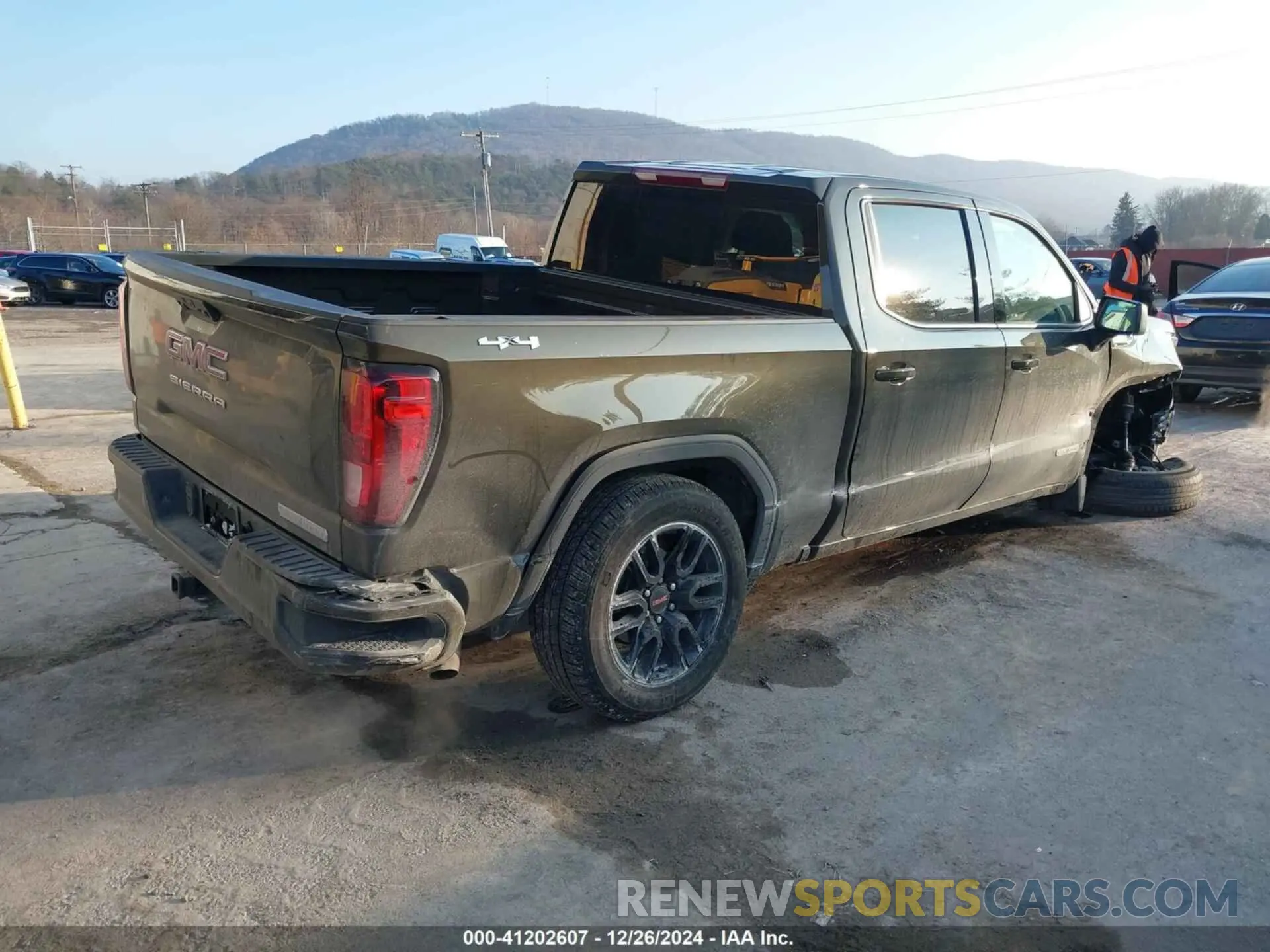 4 Фотография поврежденного автомобиля 1GTPUCEK5RZ223237 GMC SIERRA 1500 2024