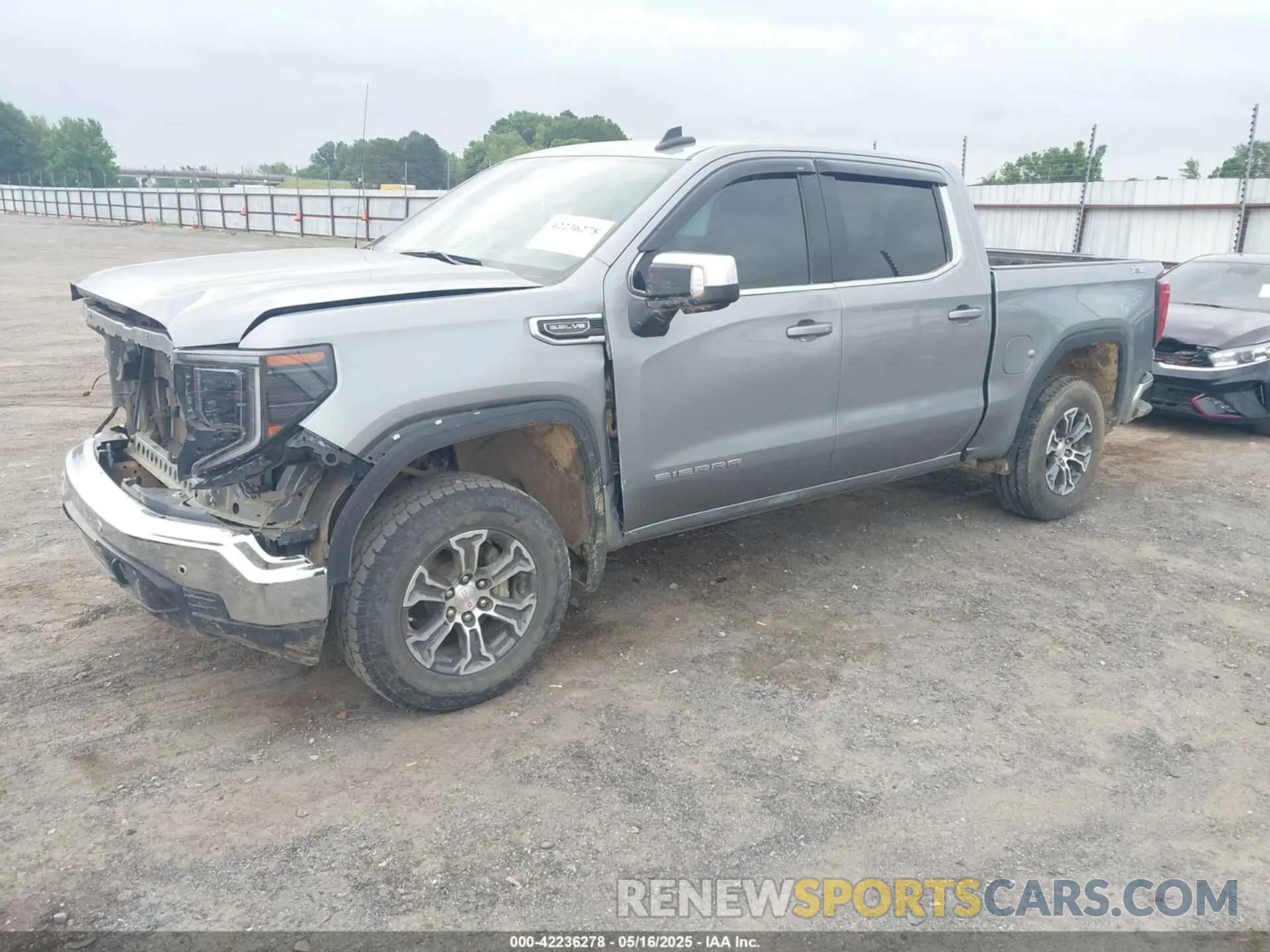 2 Photograph of a damaged car 1GTUUBED1RZ120282 GMC SIERRA 1500 2024