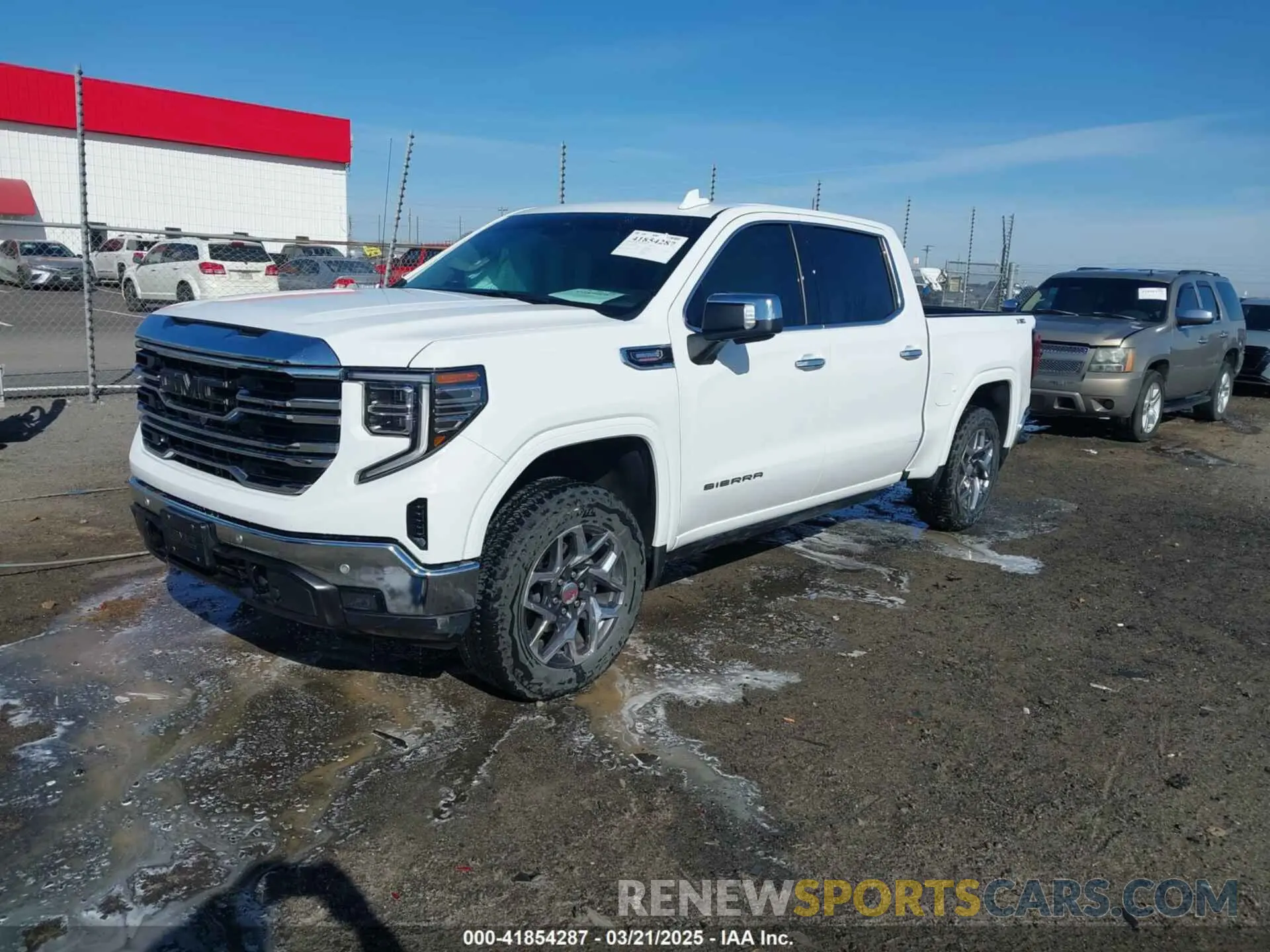 2 Photograph of a damaged car 3GTUUDE80RG381790 GMC SIERRA 1500 2024
