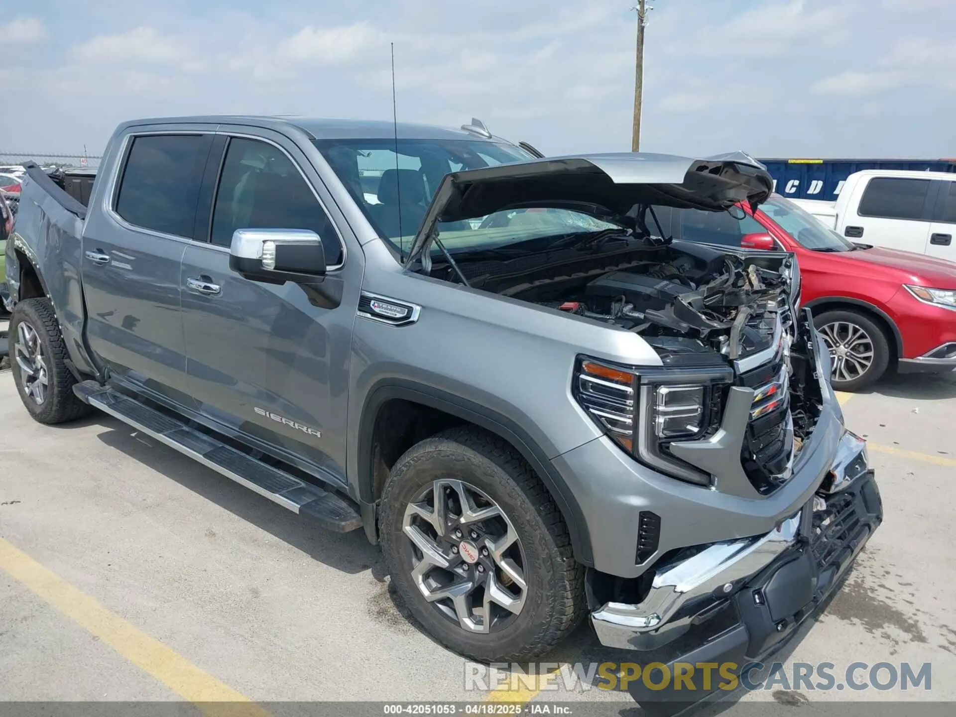 1 Фотография поврежденного автомобиля 3GTUUDE83RG182426 GMC SIERRA 1500 2024