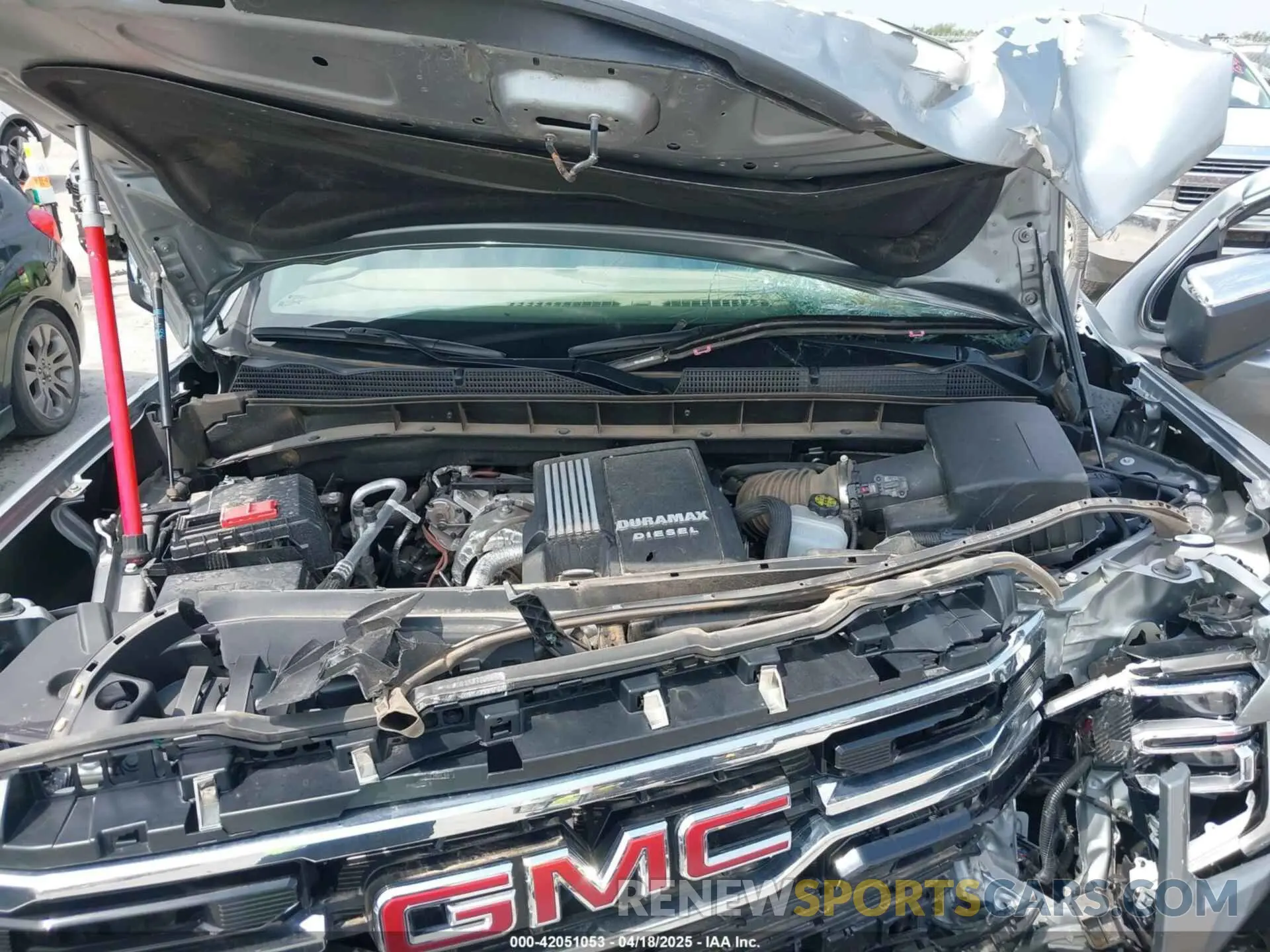 10 Фотография поврежденного автомобиля 3GTUUDE83RG182426 GMC SIERRA 1500 2024