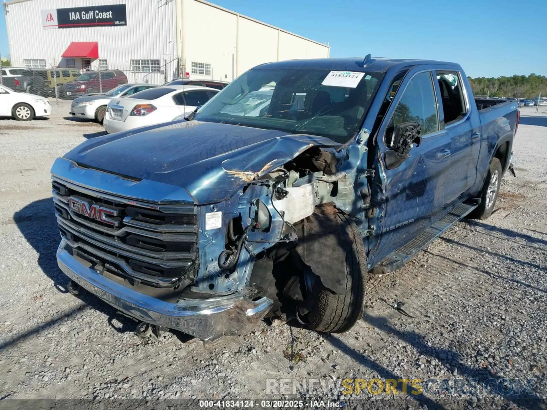 2 Photograph of a damaged car 3GTUUDE8XRG161332 GMC SIERRA 1500 2024