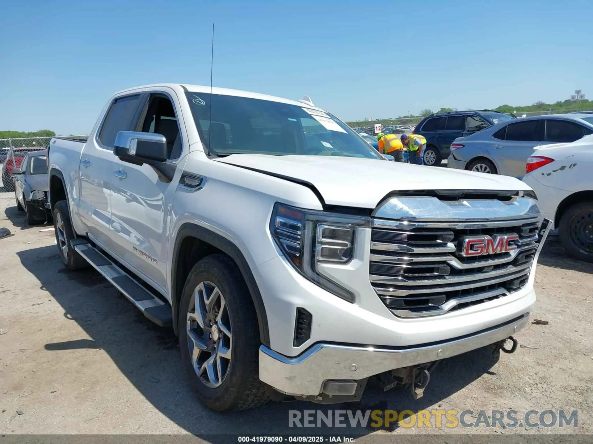1 Photograph of a damaged car 3GTUUDEDXRG180752 GMC SIERRA 1500 2024