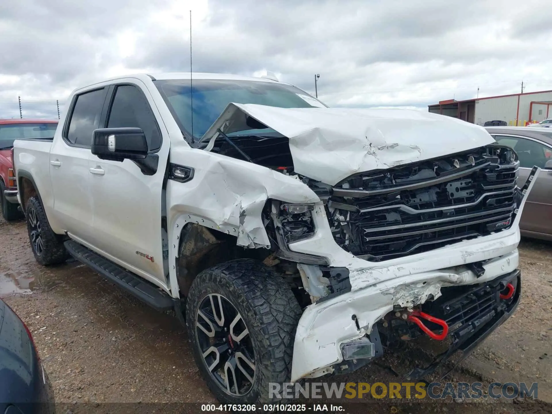 1 Photograph of a damaged car 3GTUUEE8XRG108099 GMC SIERRA 1500 2024