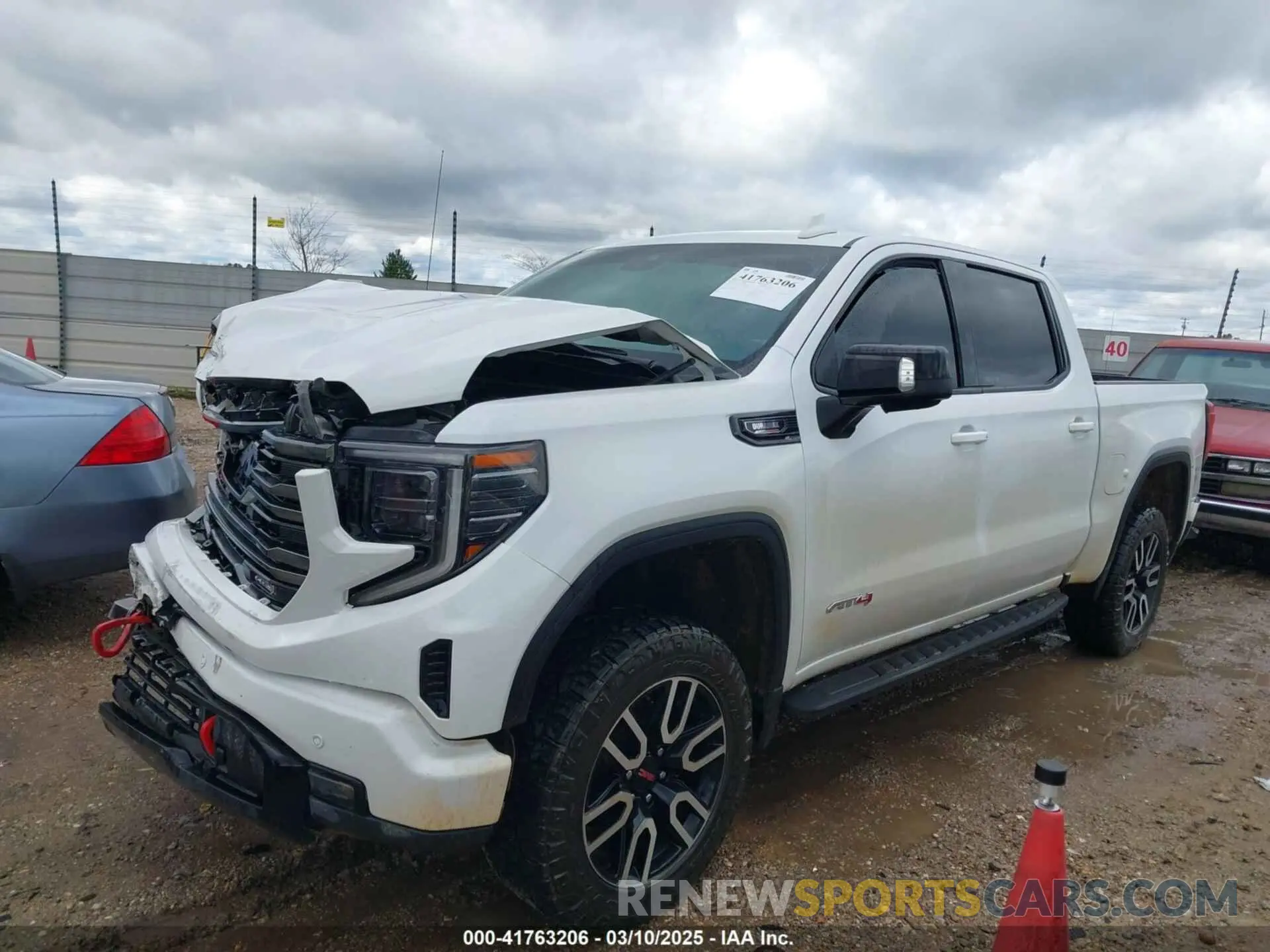 2 Photograph of a damaged car 3GTUUEE8XRG108099 GMC SIERRA 1500 2024