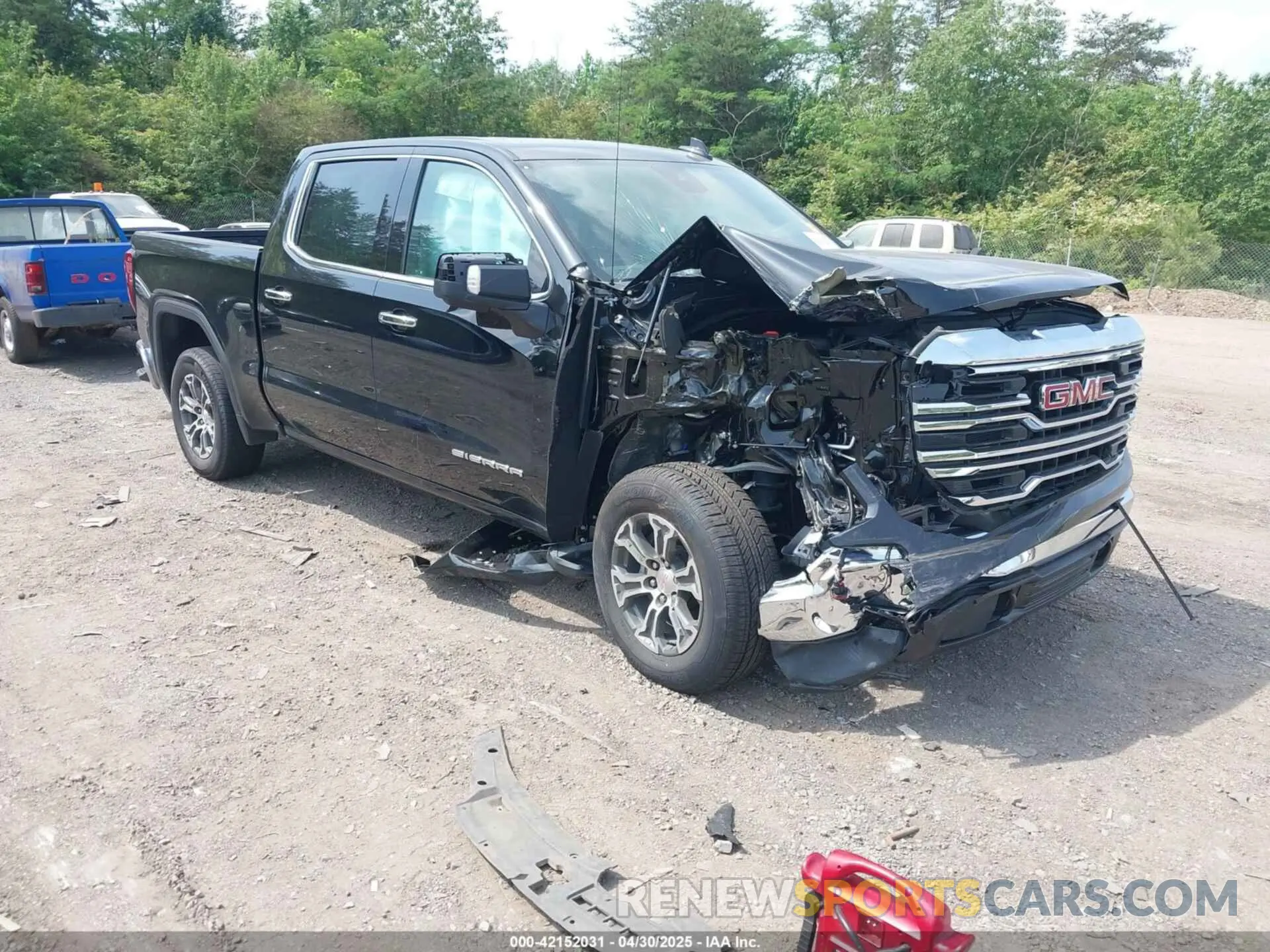 1 Фотография поврежденного автомобиля 1GTPHDED8SZ131752 GMC SIERRA 1500 2025