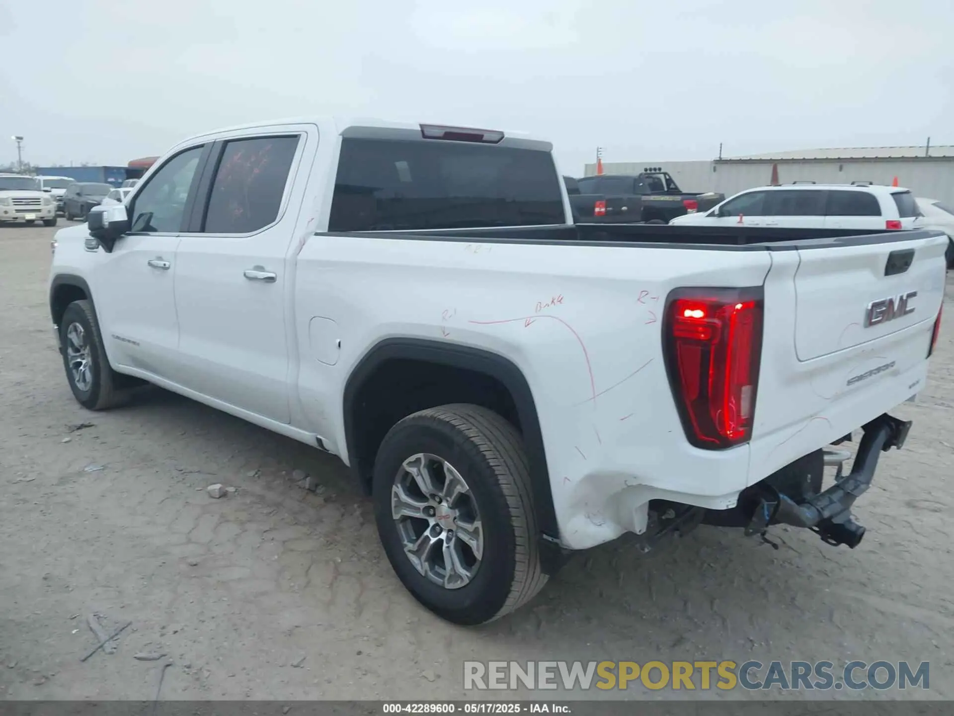 3 Photograph of a damaged car 3GTPHDED2SG247545 GMC SIERRA 1500 2025