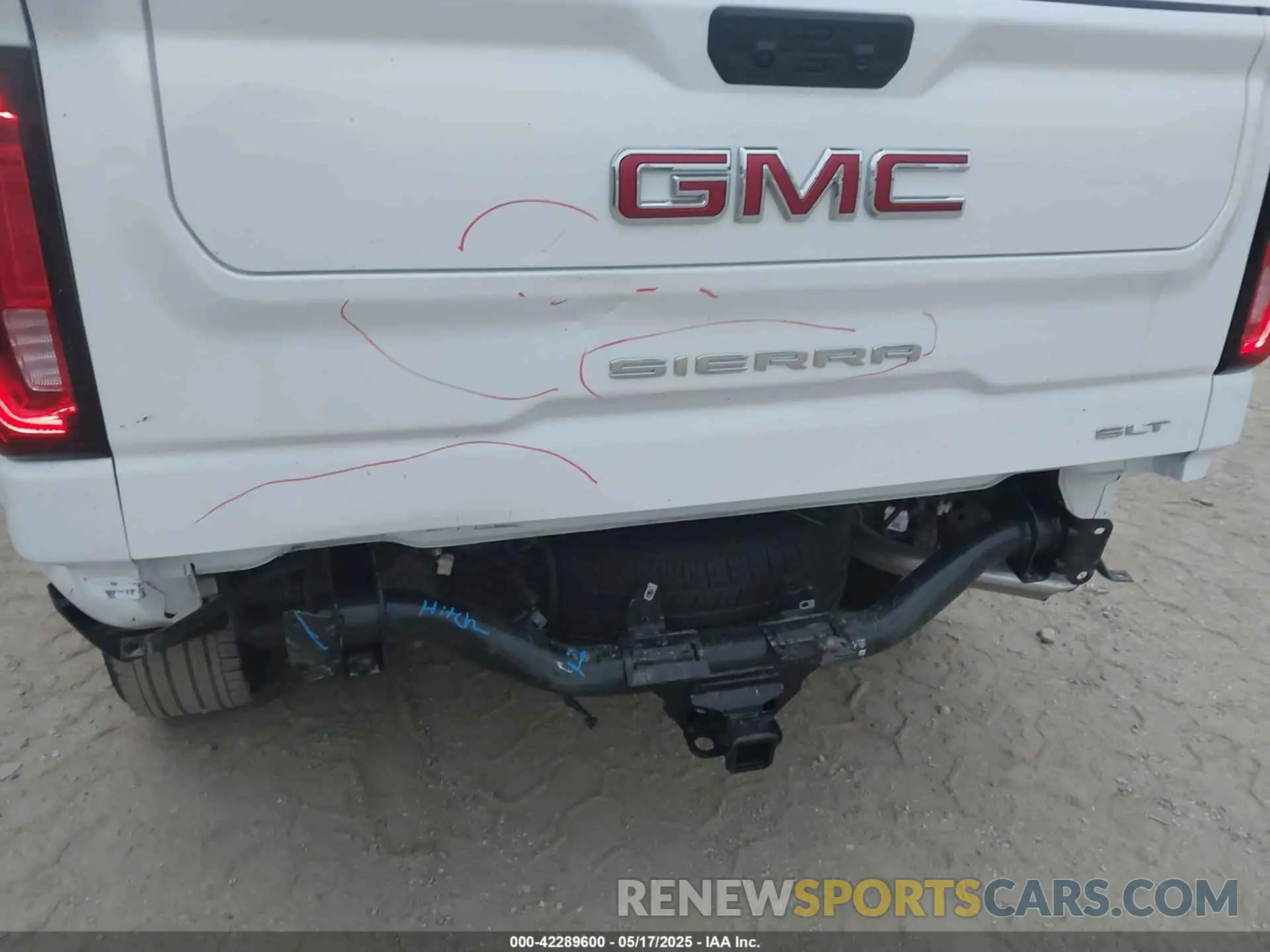 6 Photograph of a damaged car 3GTPHDED2SG247545 GMC SIERRA 1500 2025