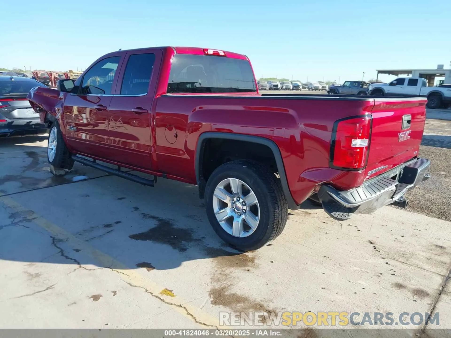 3 Фотография поврежденного автомобиля 2GTR1MEC1K1105894 GMC SIERRA 1500 LIMITED 2019