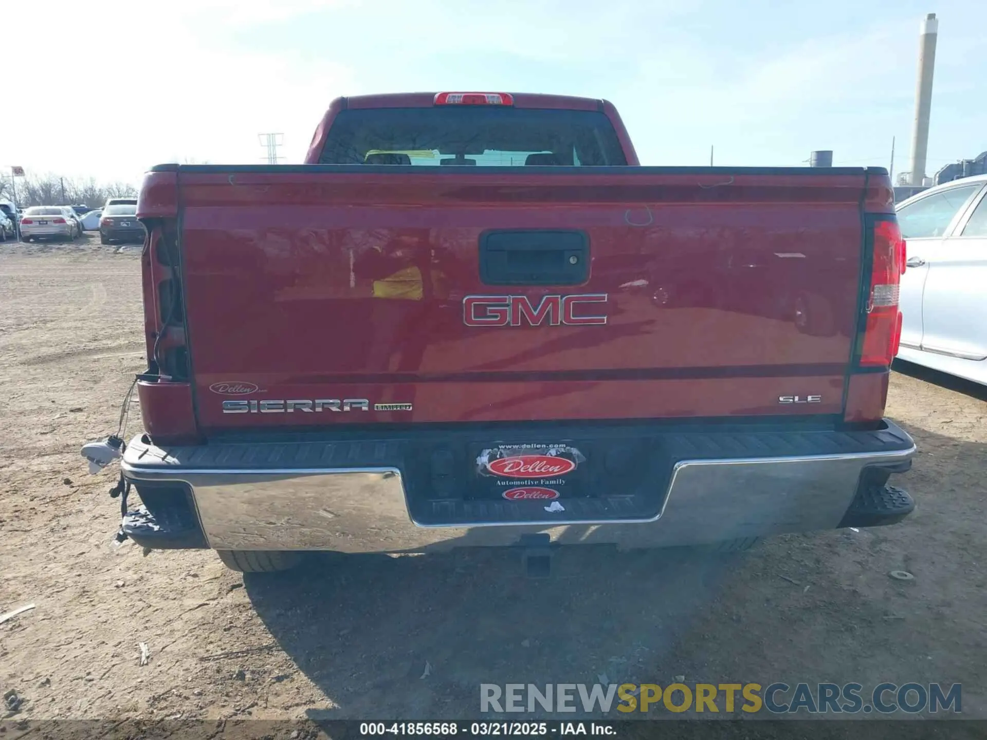 16 Photograph of a damaged car 2GTV2MEC1K1212973 GMC SIERRA 1500 LIMITED 2019