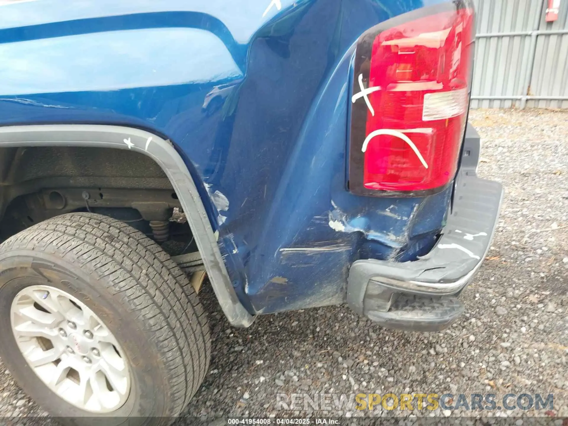 6 Photograph of a damaged car 2GTV2MEC5K1219716 GMC SIERRA 1500 LIMITED 2019