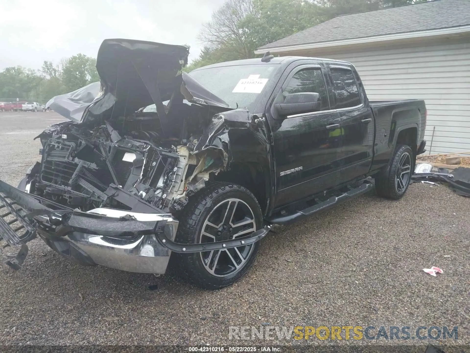 2 Photograph of a damaged car 2GTV2MEC8K1187571 GMC SIERRA 1500 LIMITED 2019