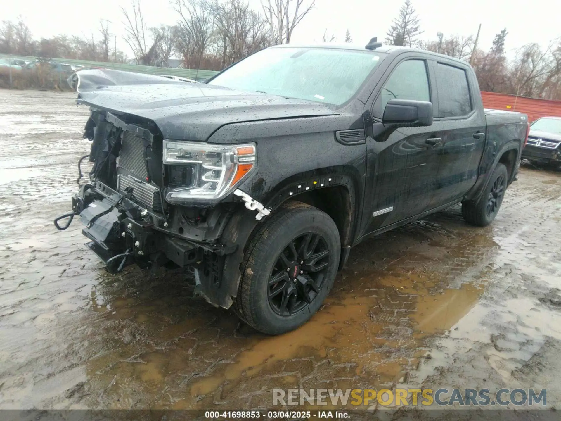 2 Photograph of a damaged car 3GTP9GEK5NG144895 GMC SIERRA 1500 LIMITED 2022