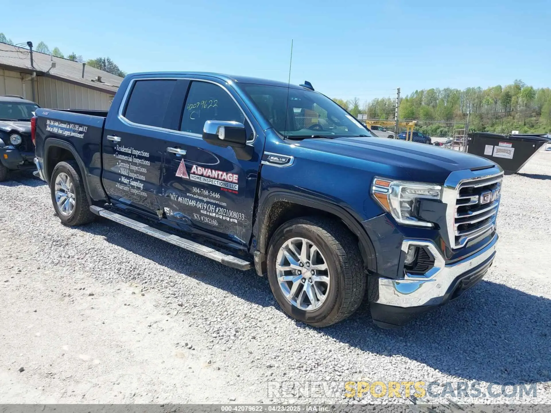 1 Photograph of a damaged car 3GTU9DED3NG126799 GMC SIERRA 1500 LIMITED 2022