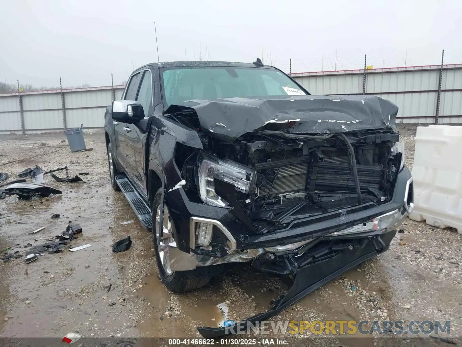 1 Photograph of a damaged car 3GTU9DET7NG218389 GMC SIERRA 1500 LIMITED 2022