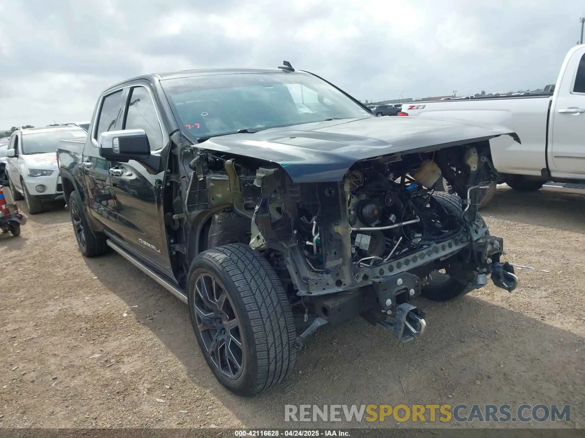 1 Photograph of a damaged car 3GTU9FEL2NG156072 GMC SIERRA 1500 LIMITED 2022