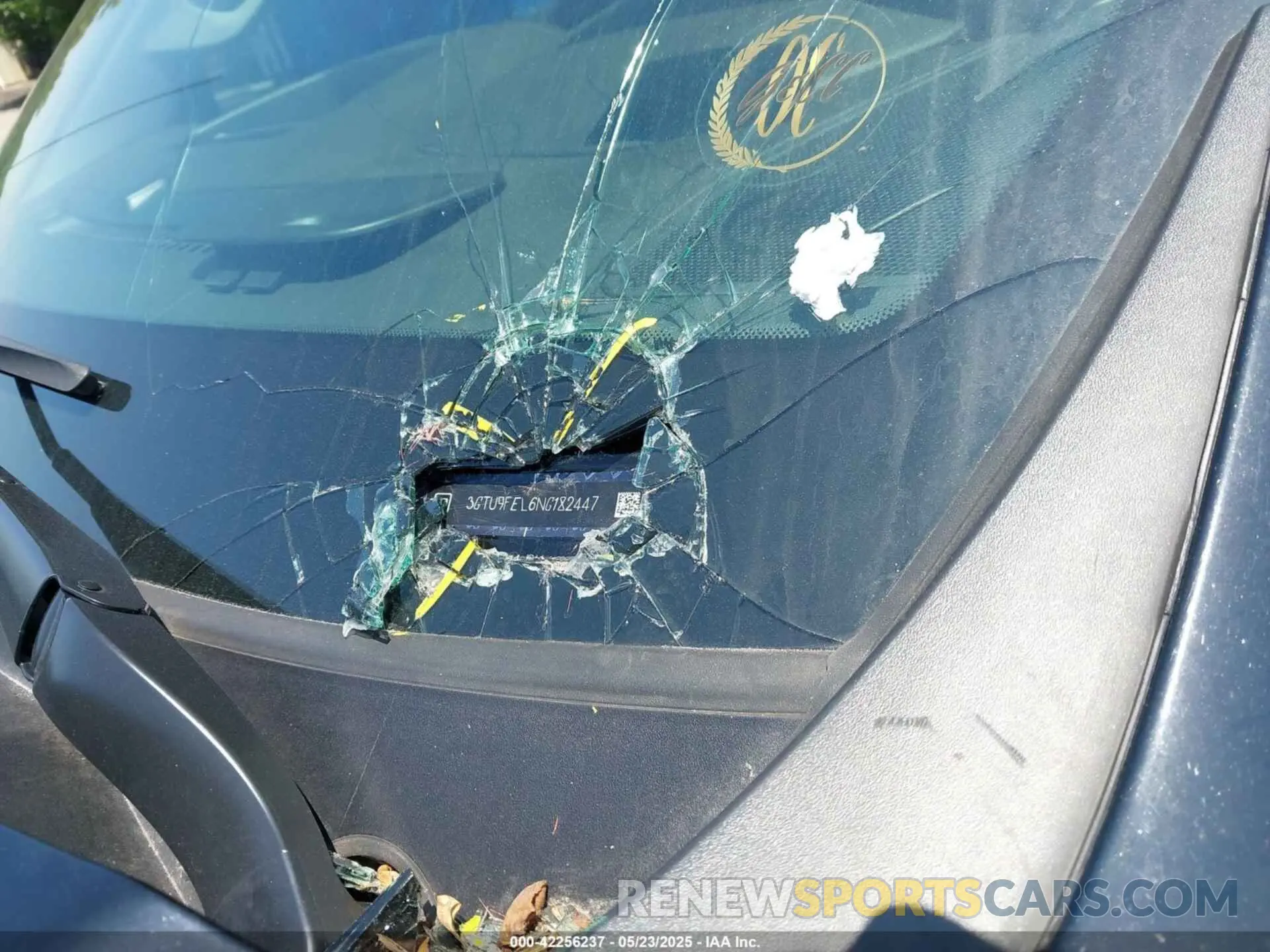 6 Photograph of a damaged car 3GTU9FEL6NG182447 GMC SIERRA 1500 LIMITED 2022