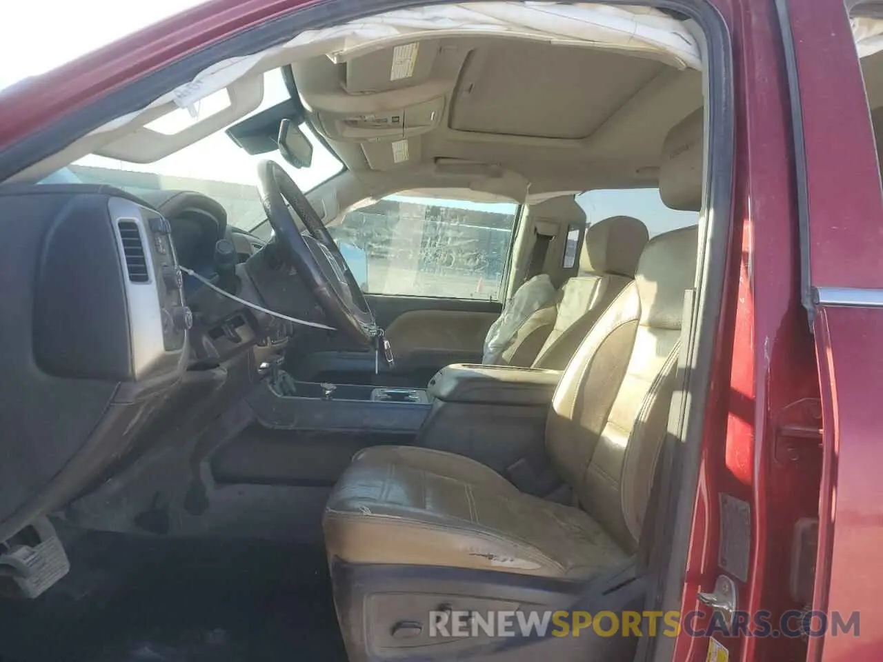 7 Photograph of a damaged car 1GT42WEY4KF154420 GMC SIERRA 2019
