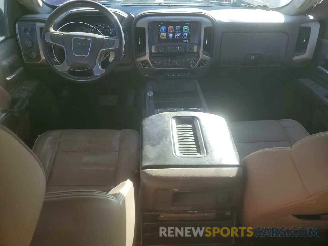 8 Photograph of a damaged car 1GT42WEY4KF154420 GMC SIERRA 2019