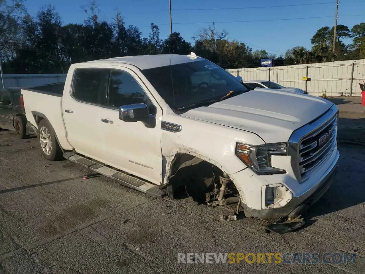 4 Фотография поврежденного автомобиля 1GTP8DED7KZ156710 GMC SIERRA 2019