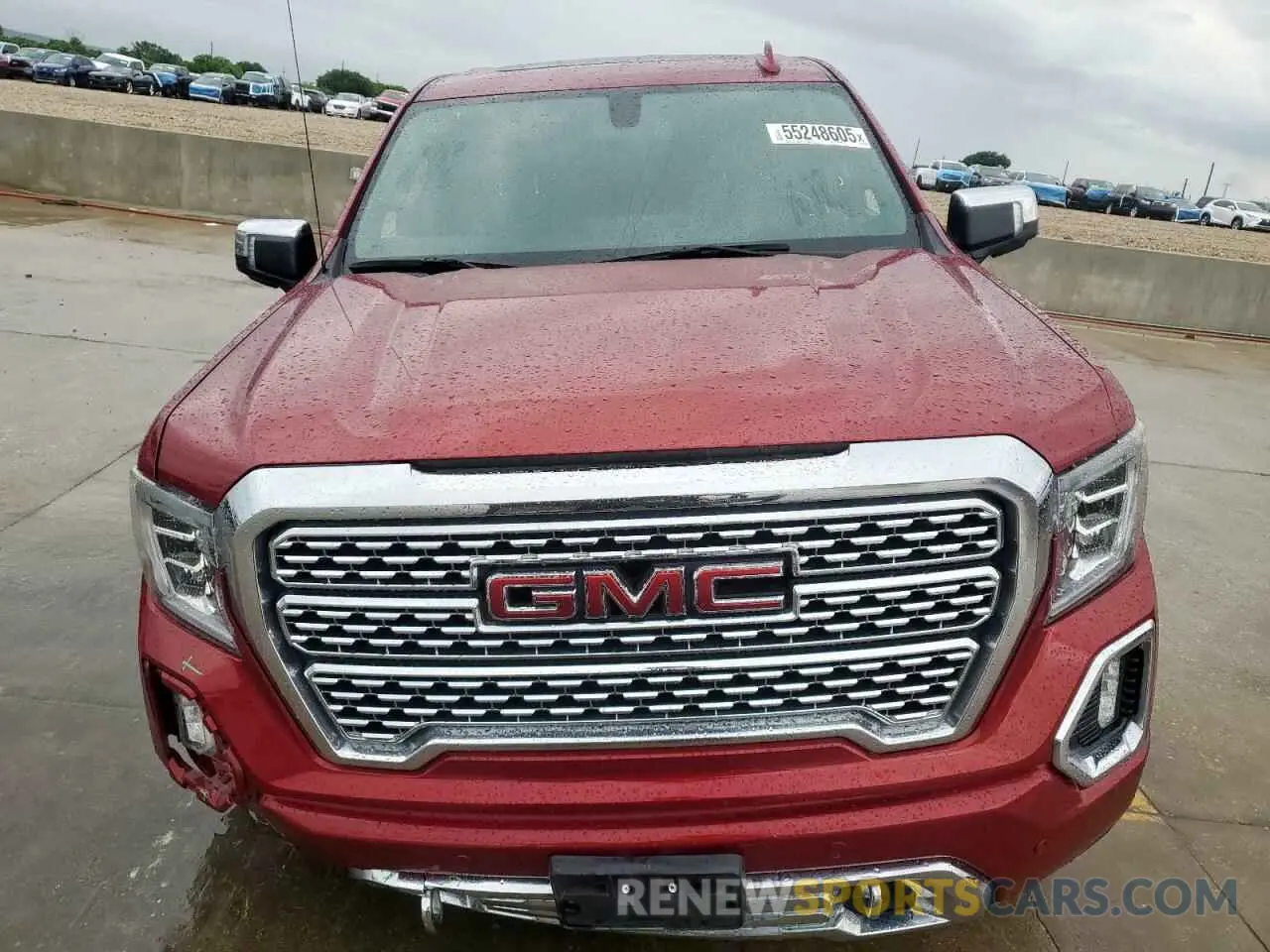 5 Photograph of a damaged car 1GTP8FED2KZ110181 GMC SIERRA 2019