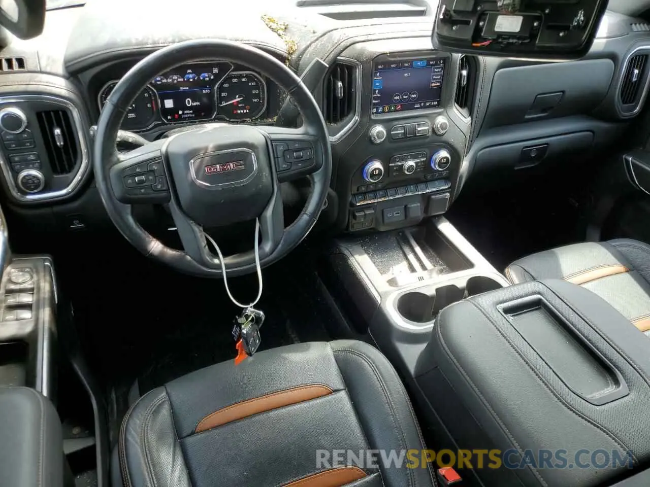 8 Photograph of a damaged car 1GTP9EEL2KZ166264 GMC SIERRA 2019