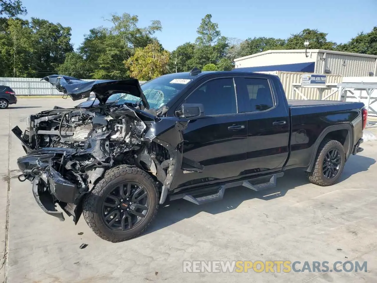 1 Photograph of a damaged car 1GTR8CED6KZ427145 GMC SIERRA 2019