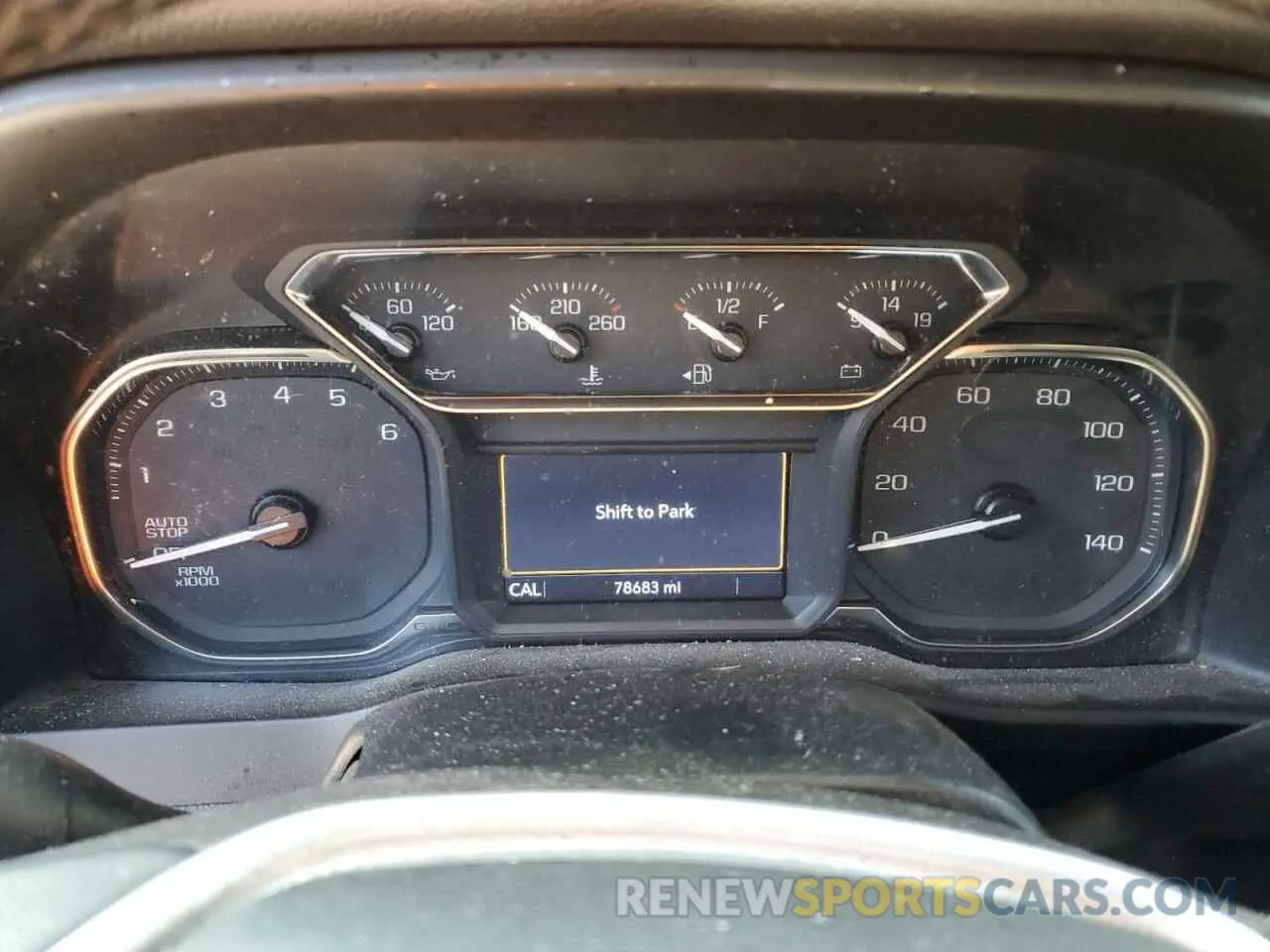 9 Photograph of a damaged car 1GTR8CED6KZ427145 GMC SIERRA 2019